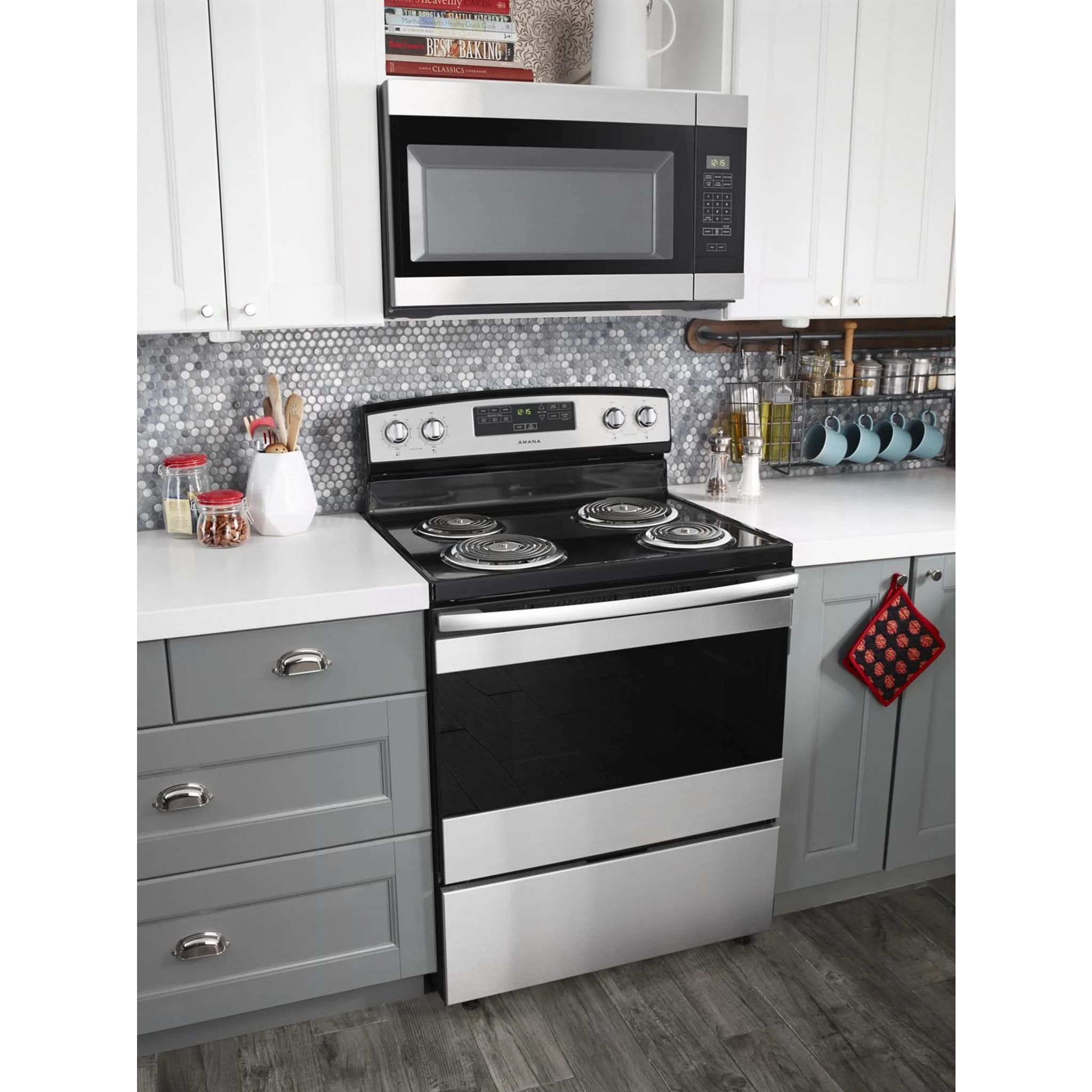 Amana 30" Electric Range with Bake Assist Temps (YACR4303MFS) - Image 10