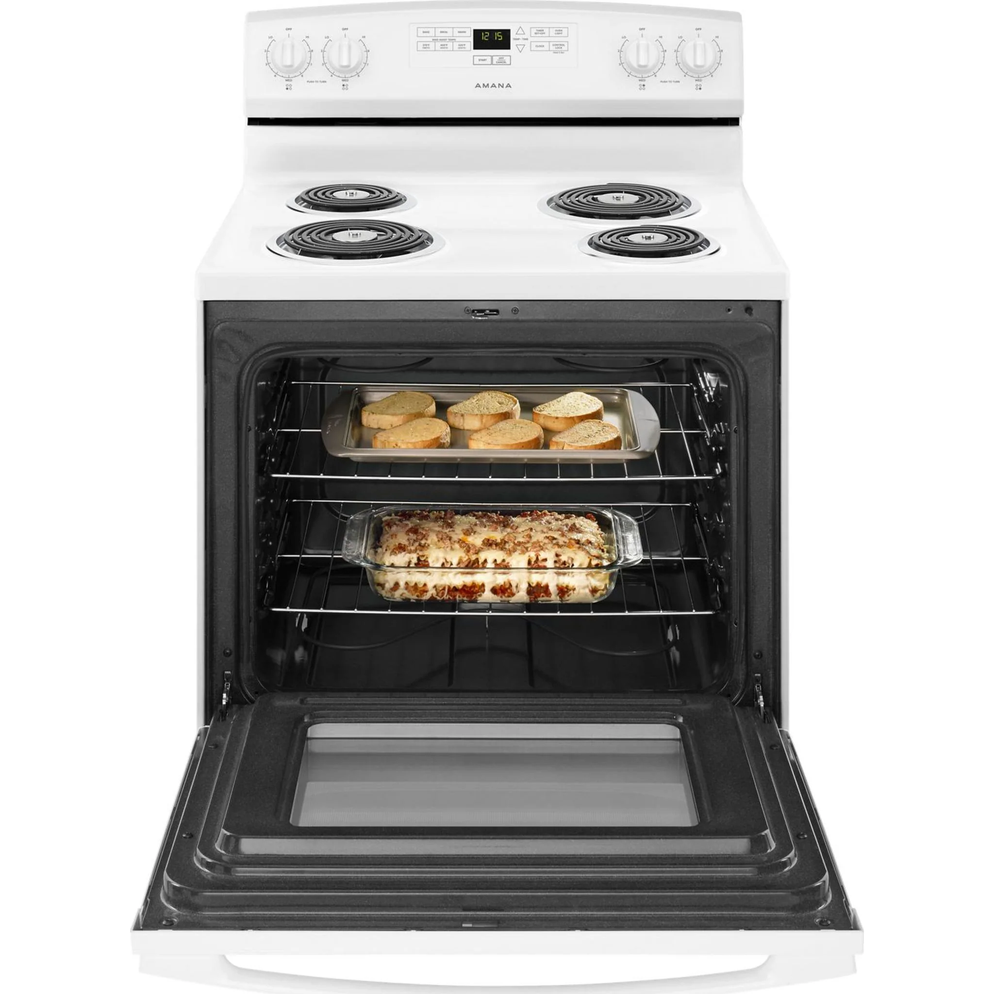 Amana 30-inch Electric Range with Bake Assist Temps -White (YACR4303MFW) - Image 11