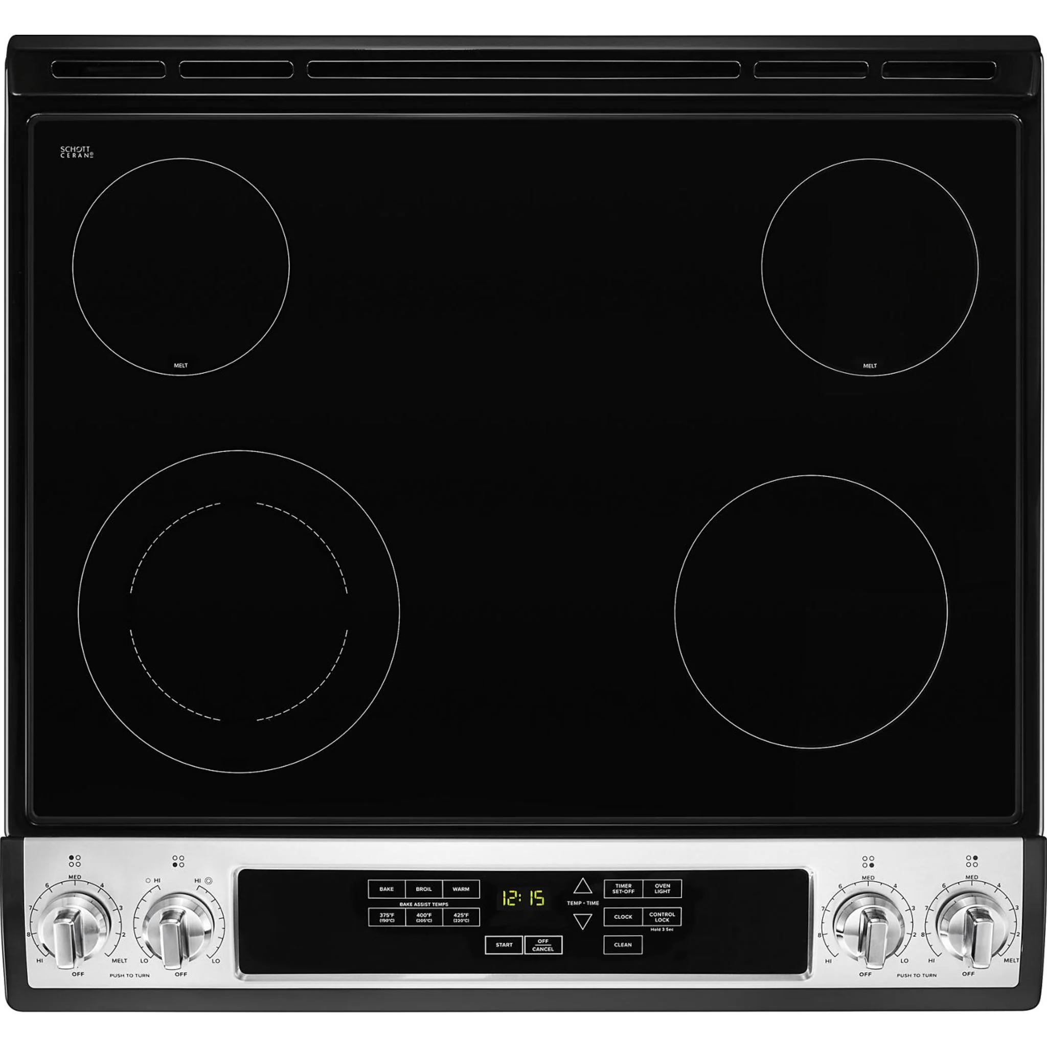 Amana 30-inch Electric Range with Front Console -Stainless Steel (YAES6603SFS) - Image 19