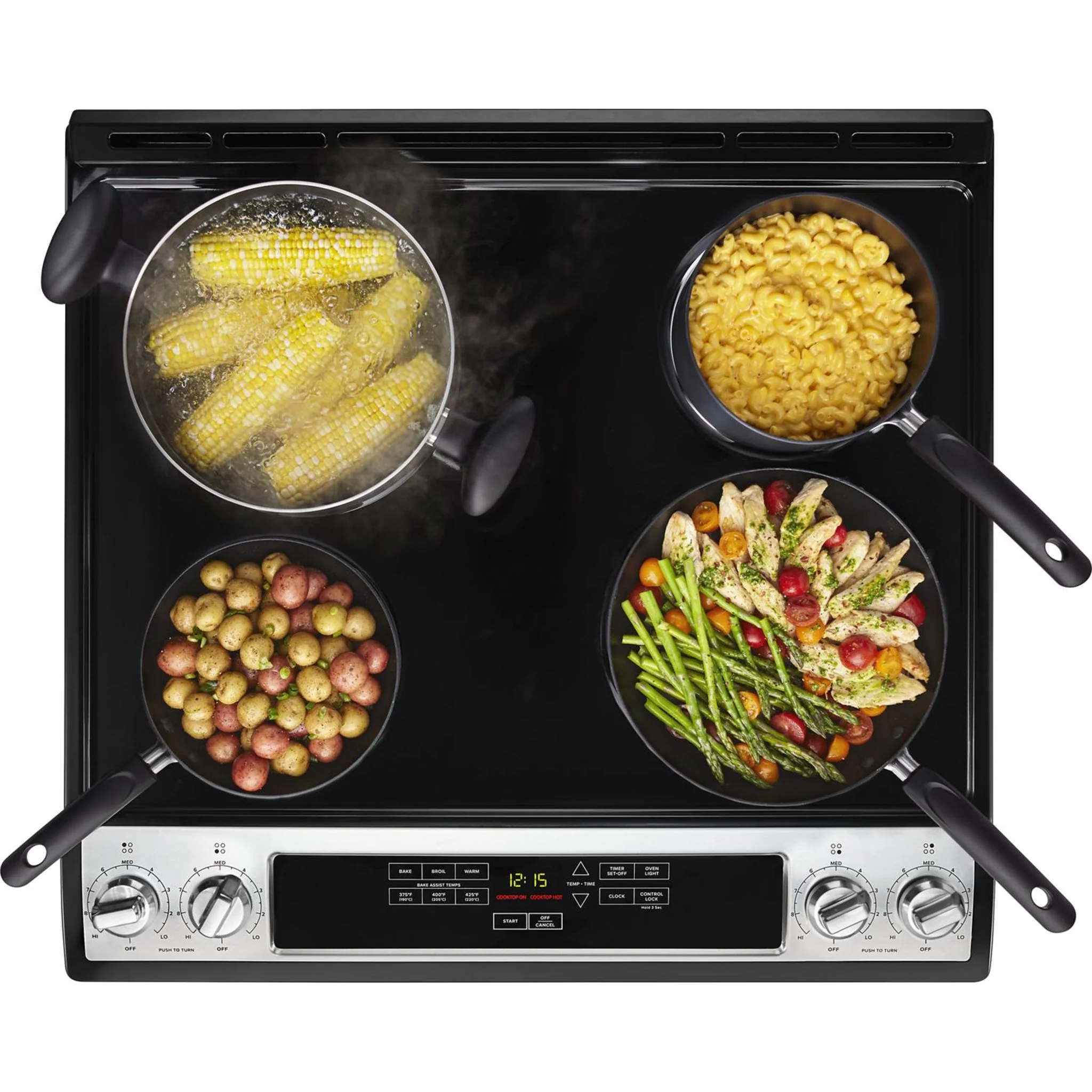 Amana 30-inch Electric Range with Front Console -Stainless Steel (YAES6603SFS) - Image 24