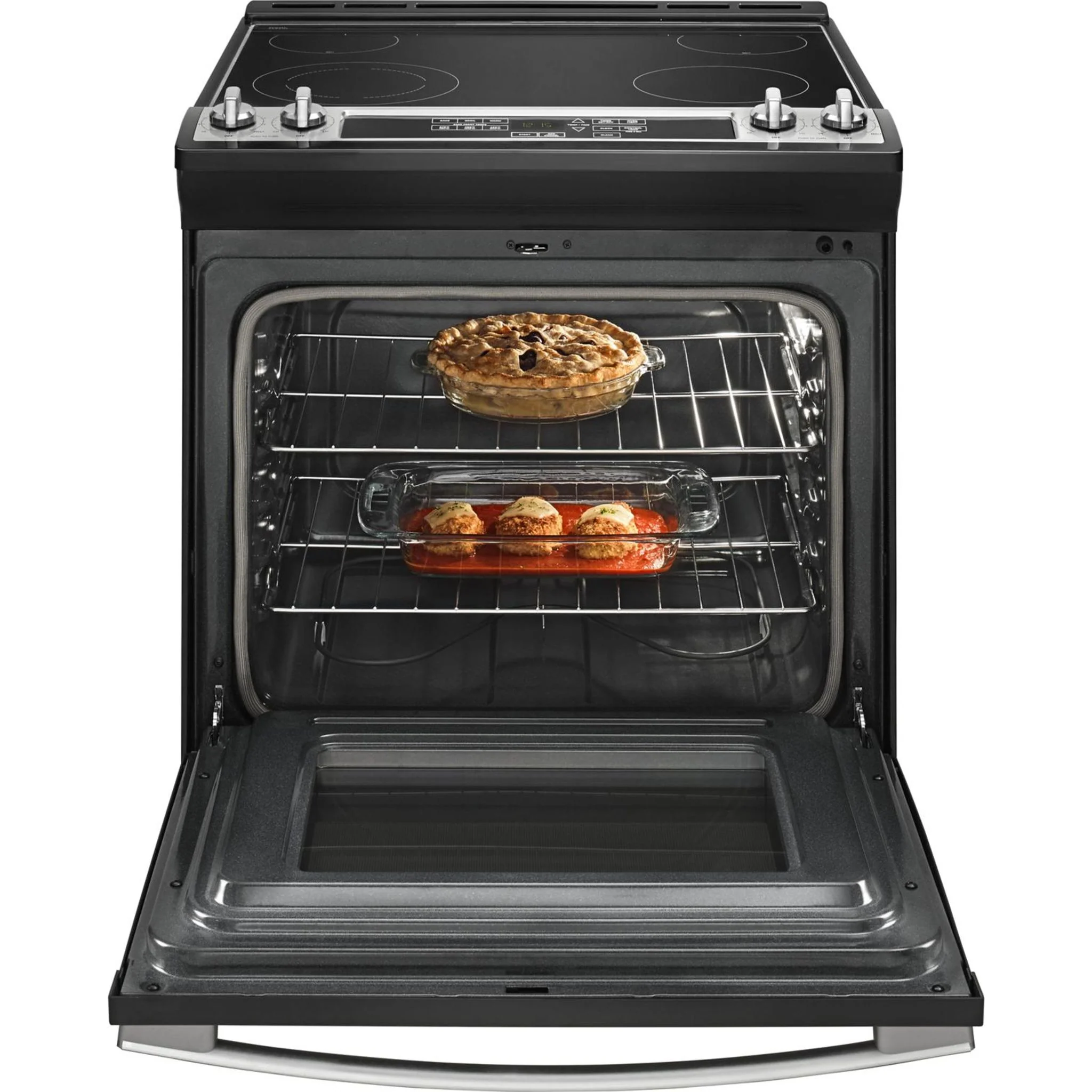 Amana 30-inch Electric Range with Front Console -Stainless Steel (YAES6603SFS) - Image 28