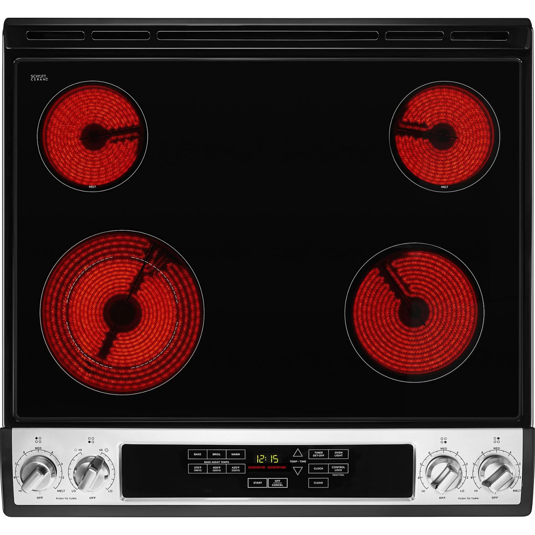 Amana 30-inch Electric Range with Front Console -Stainless Steel (YAES6603SFS) - Image 29