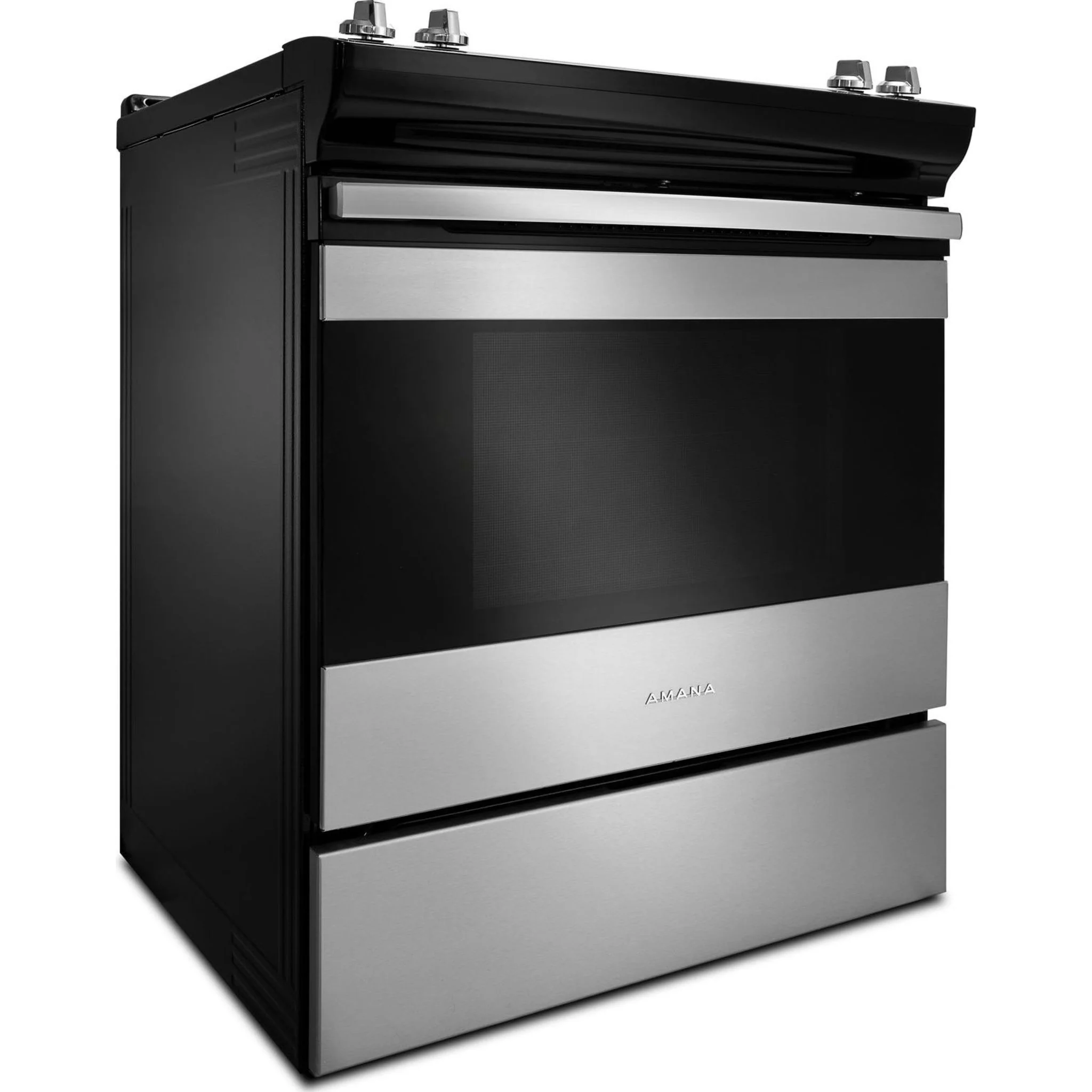 Amana 30-inch Electric Range with Front Console -Stainless Steel (YAES6603SFS) - Image 8