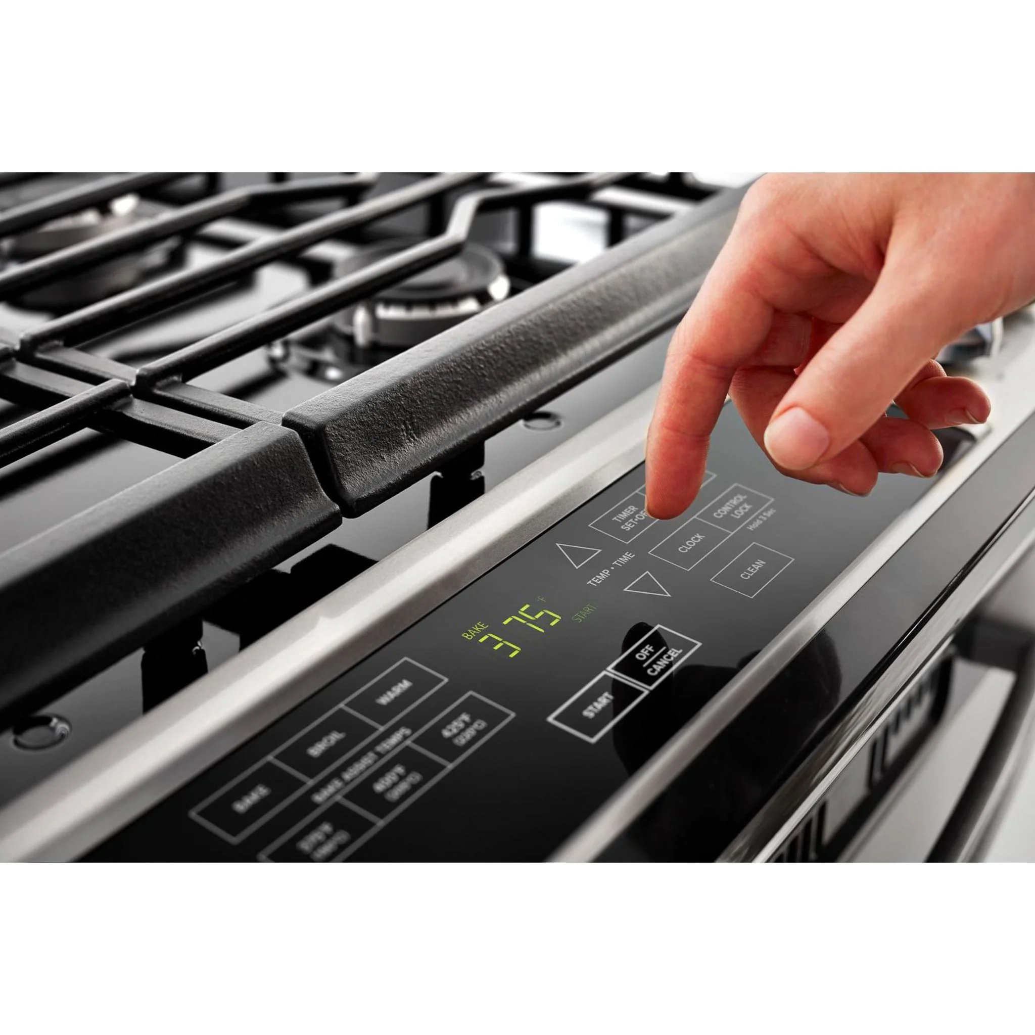 Amana 30"  Electric Range with Front Console - White (YAES6603SFW) - Image 11