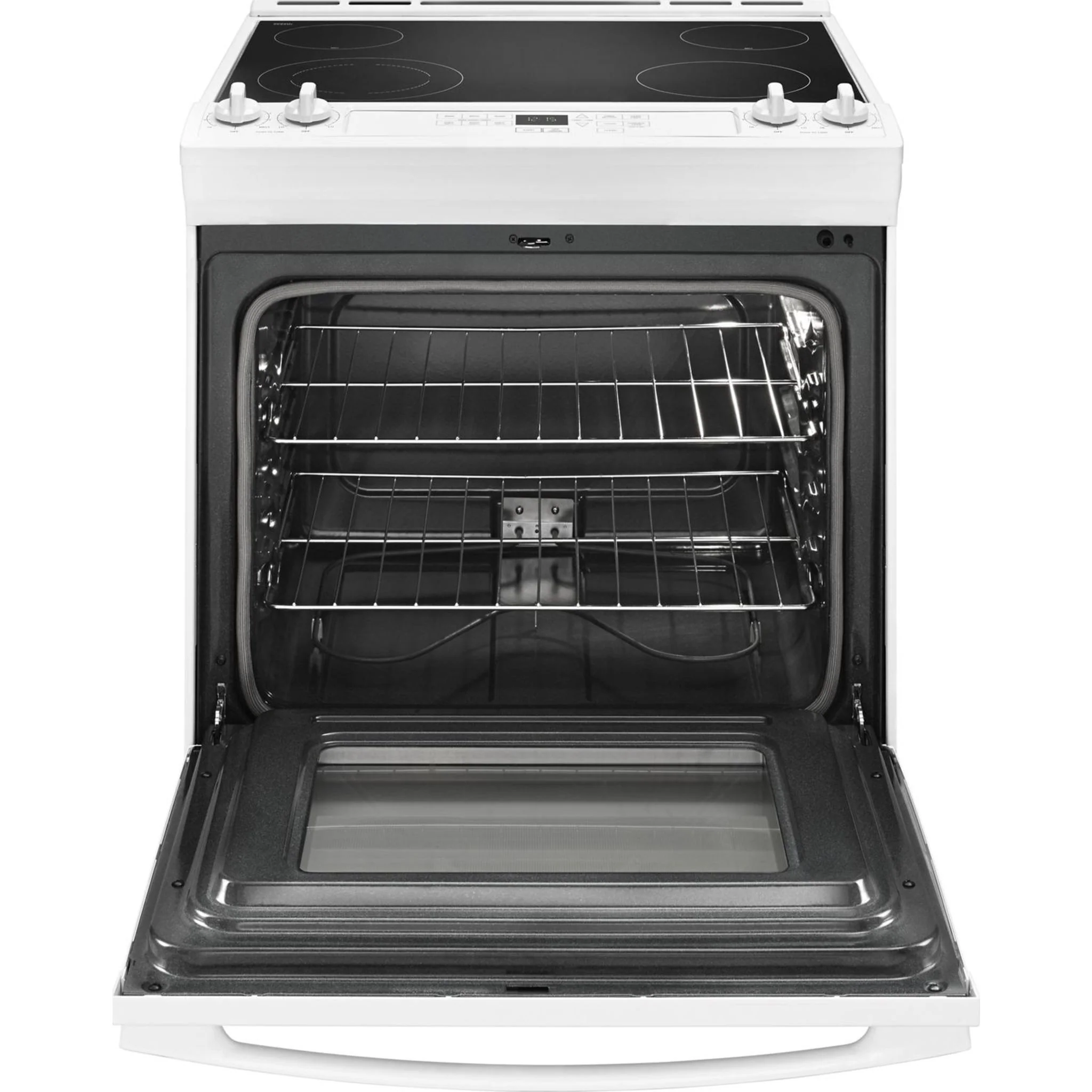 Amana 30"  Electric Range with Front Console - White (YAES6603SFW) - Image 19
