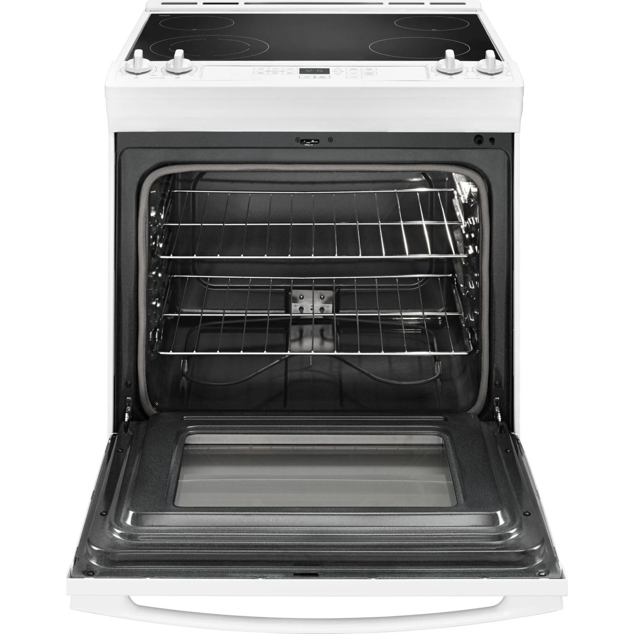 Amana 30"  Electric Range with Front Console - White (YAES6603SFW) - Image 9