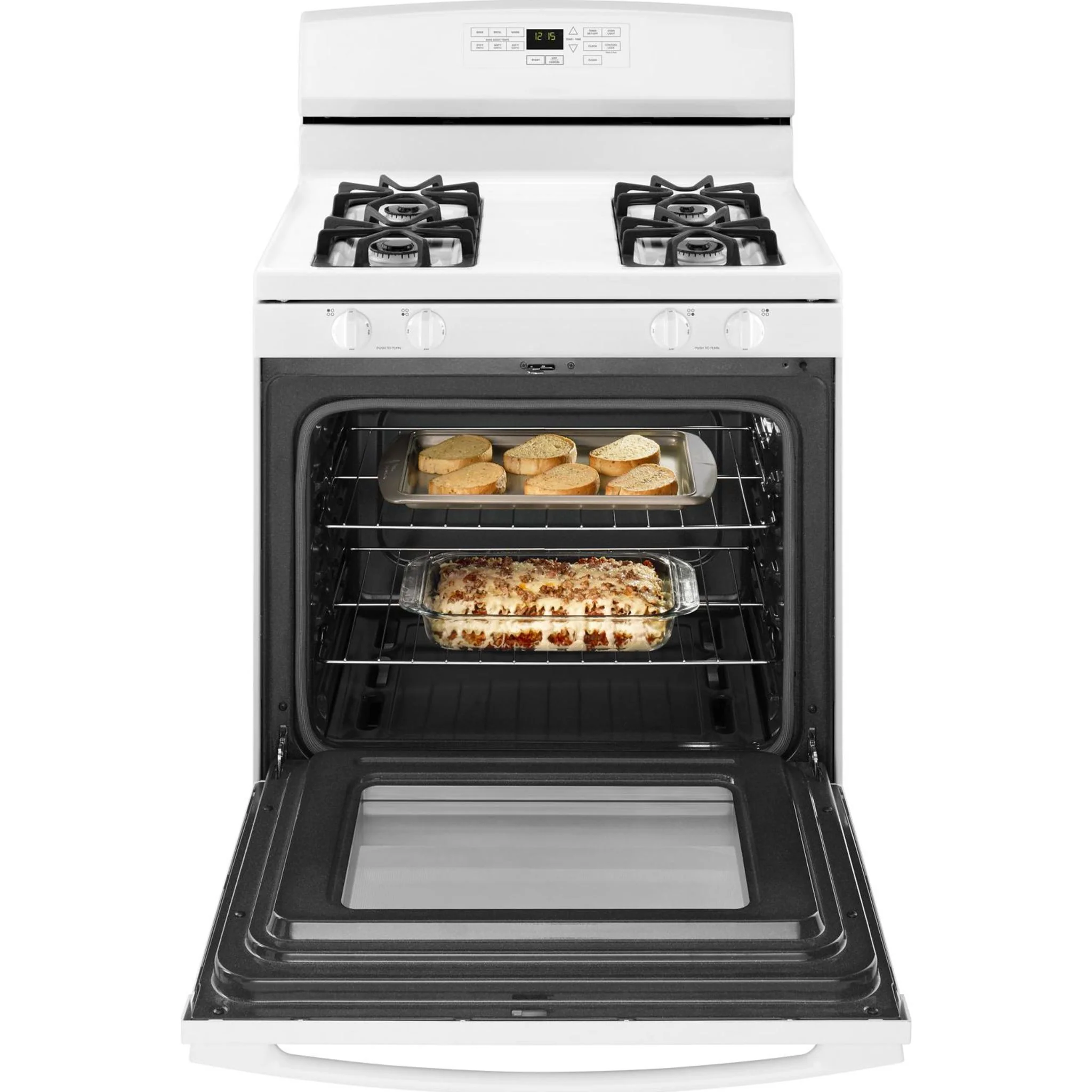 Amana 30-inch Gas Range with Self-Clean Option -White (AGR6603SFW) - Image 14