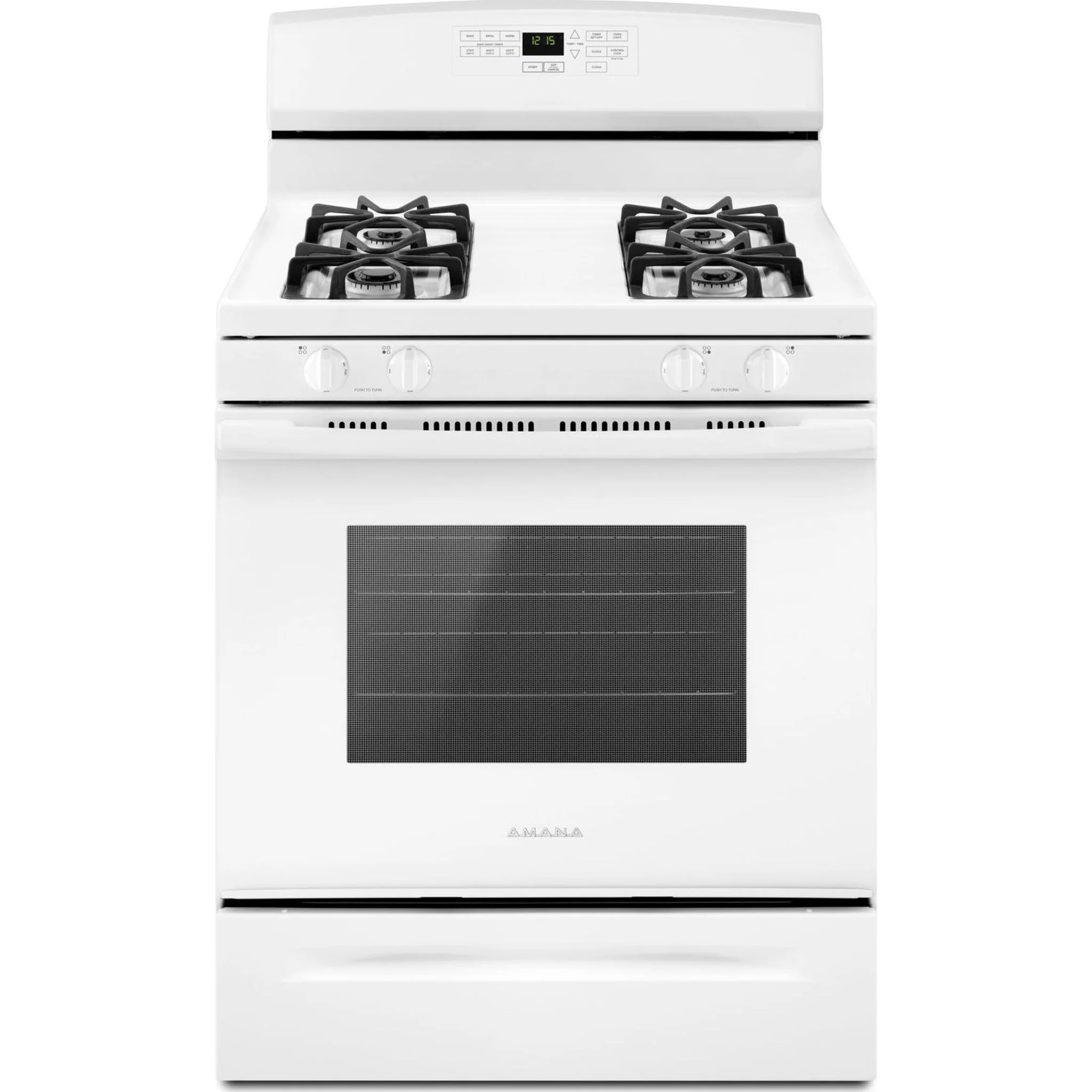 Amana 30-inch Gas Range with Self-Clean Option -White (AGR6603SFW) - Image 6