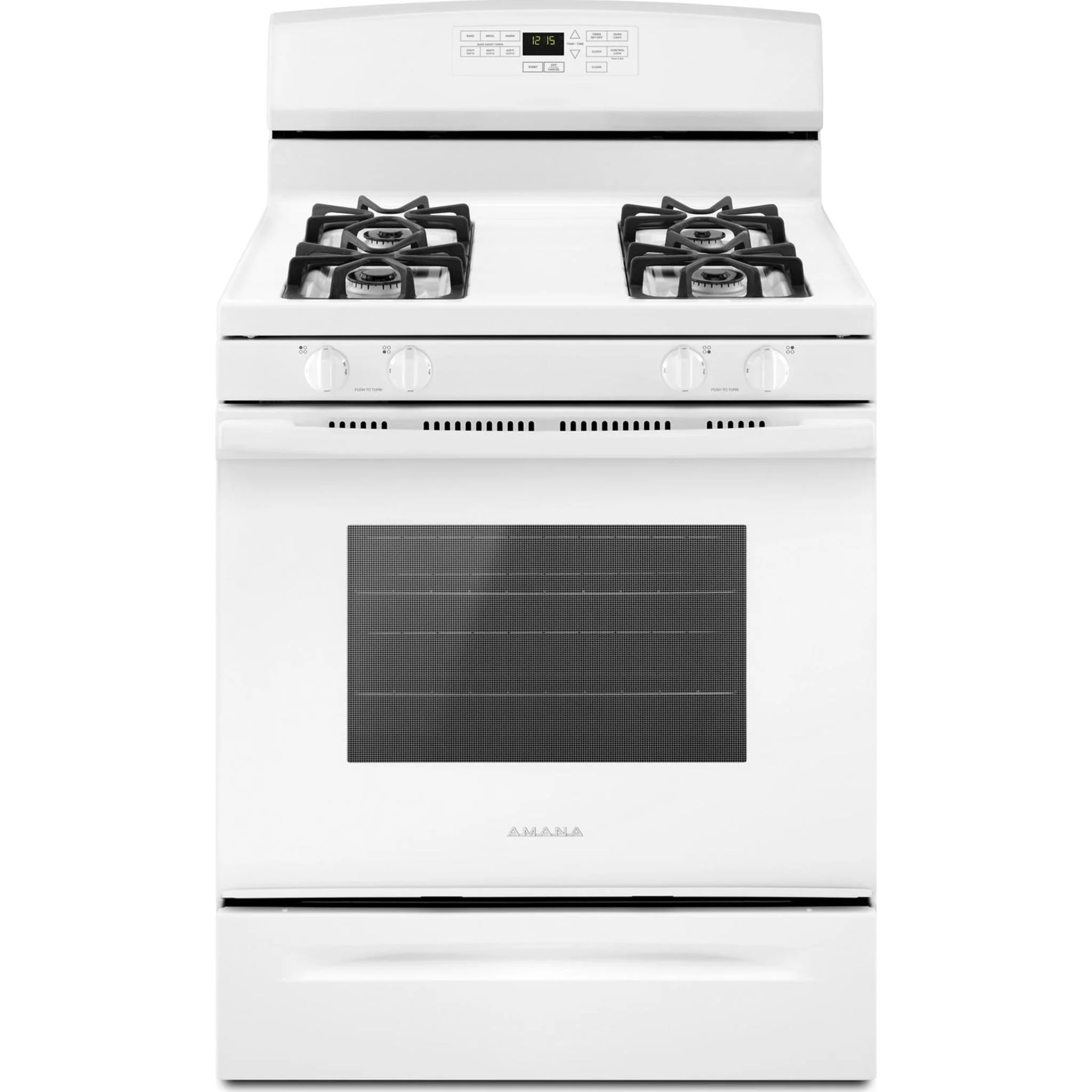 Amana 30-inch Gas Range with Self-Clean Option -White (AGR6603SFW) - Image 9