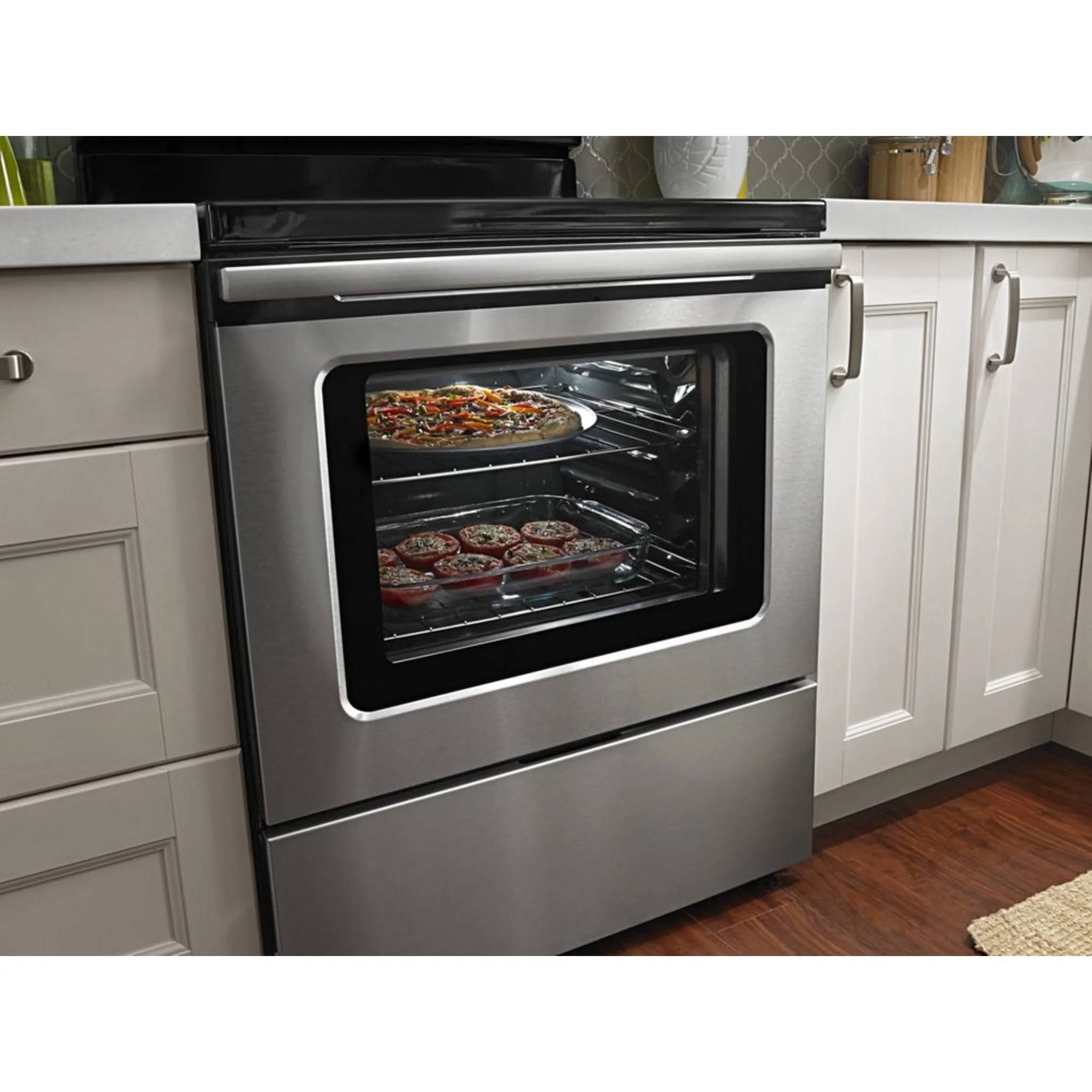 Amana 30-inch Electric Range with Self-Clean Option -White (YACR4503SFW) - Image 15
