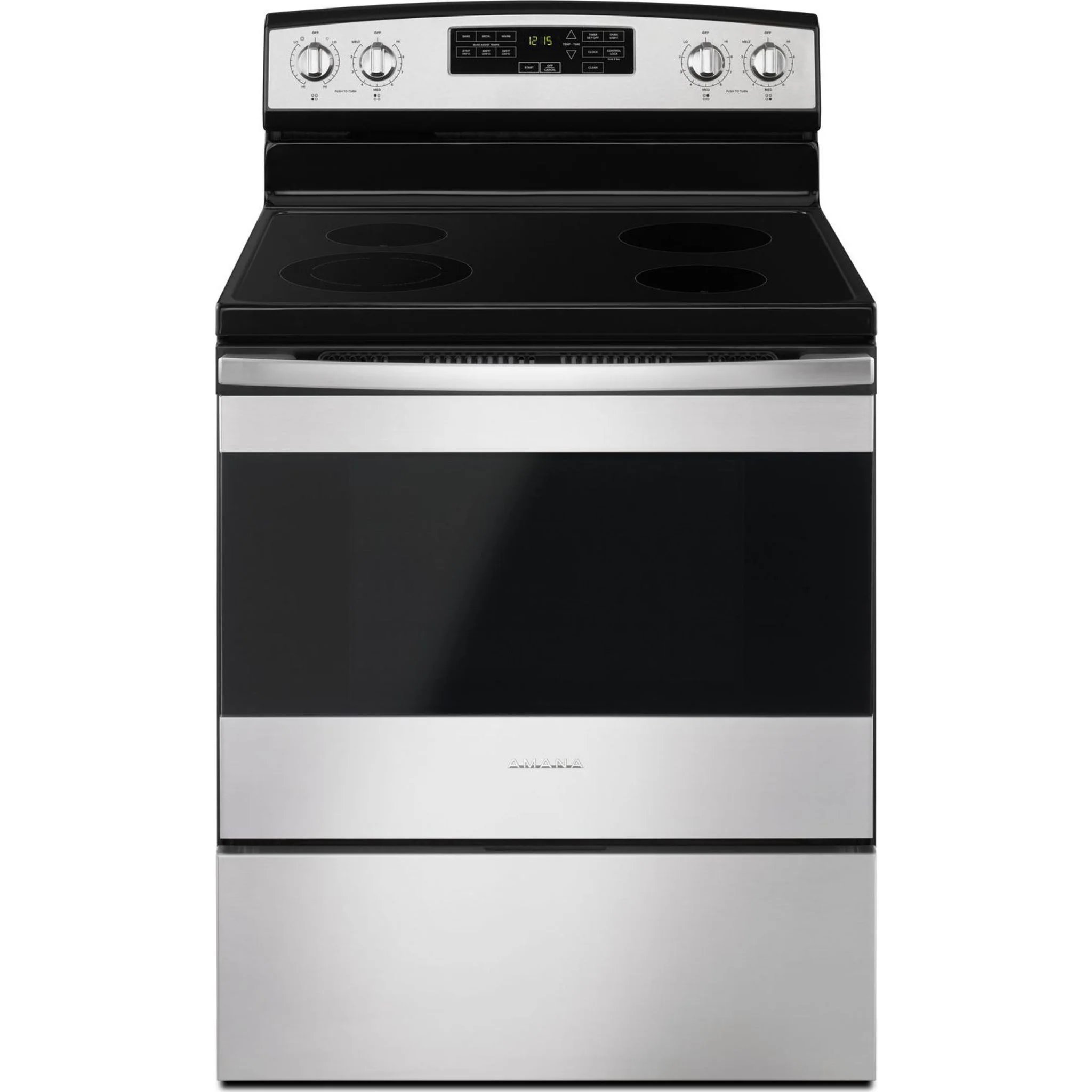 Amana 30" Electric Range with Self-Clean Option (YAER6603SFS) - Image 5