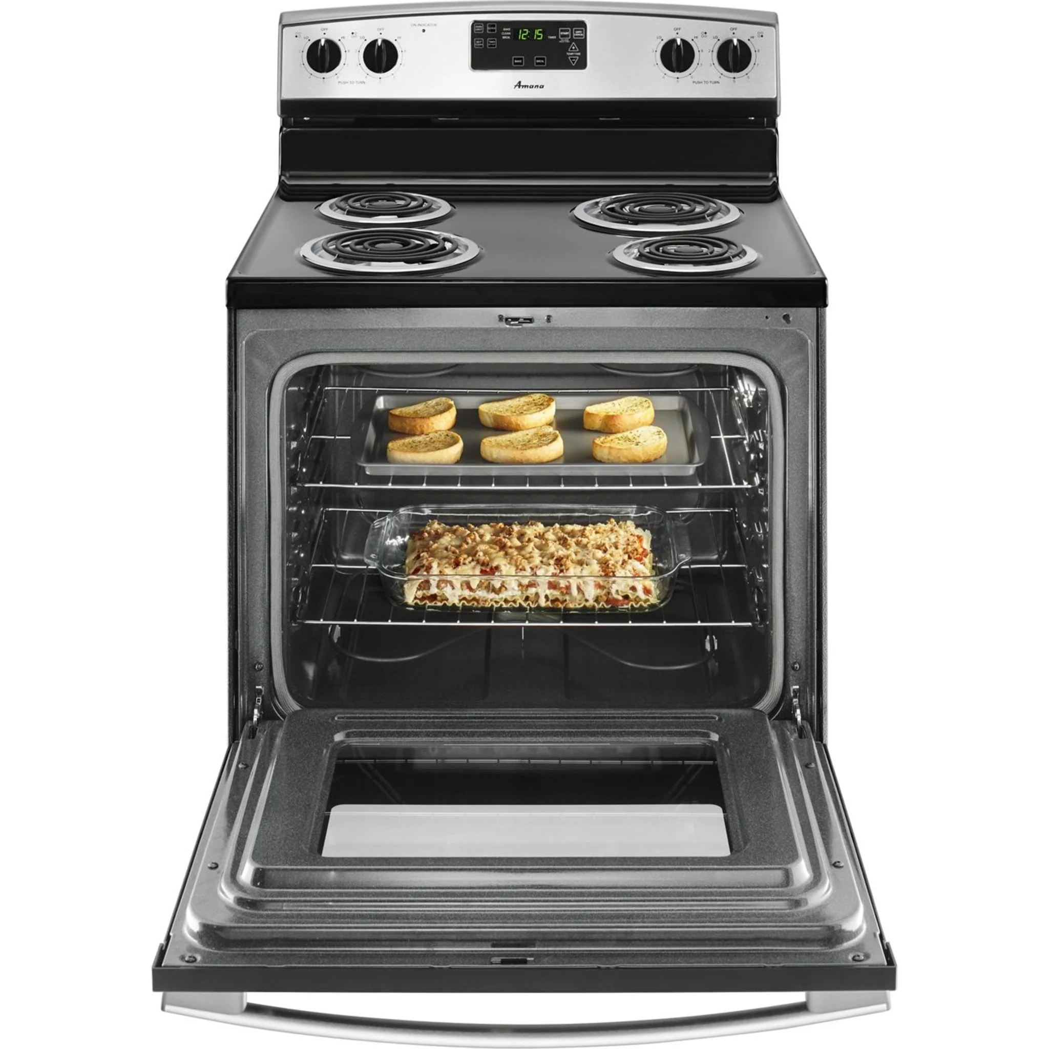 Amana 30" Electric Range with Self-Clean Option (YAER6603SFS) - Image 7