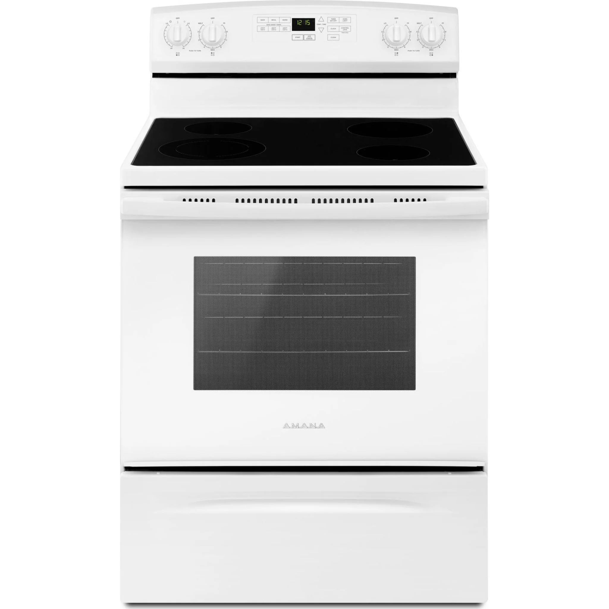 Amana 30-inch Electric Range with Self-Clean Option -White (YAER6603SFW) - Image 11