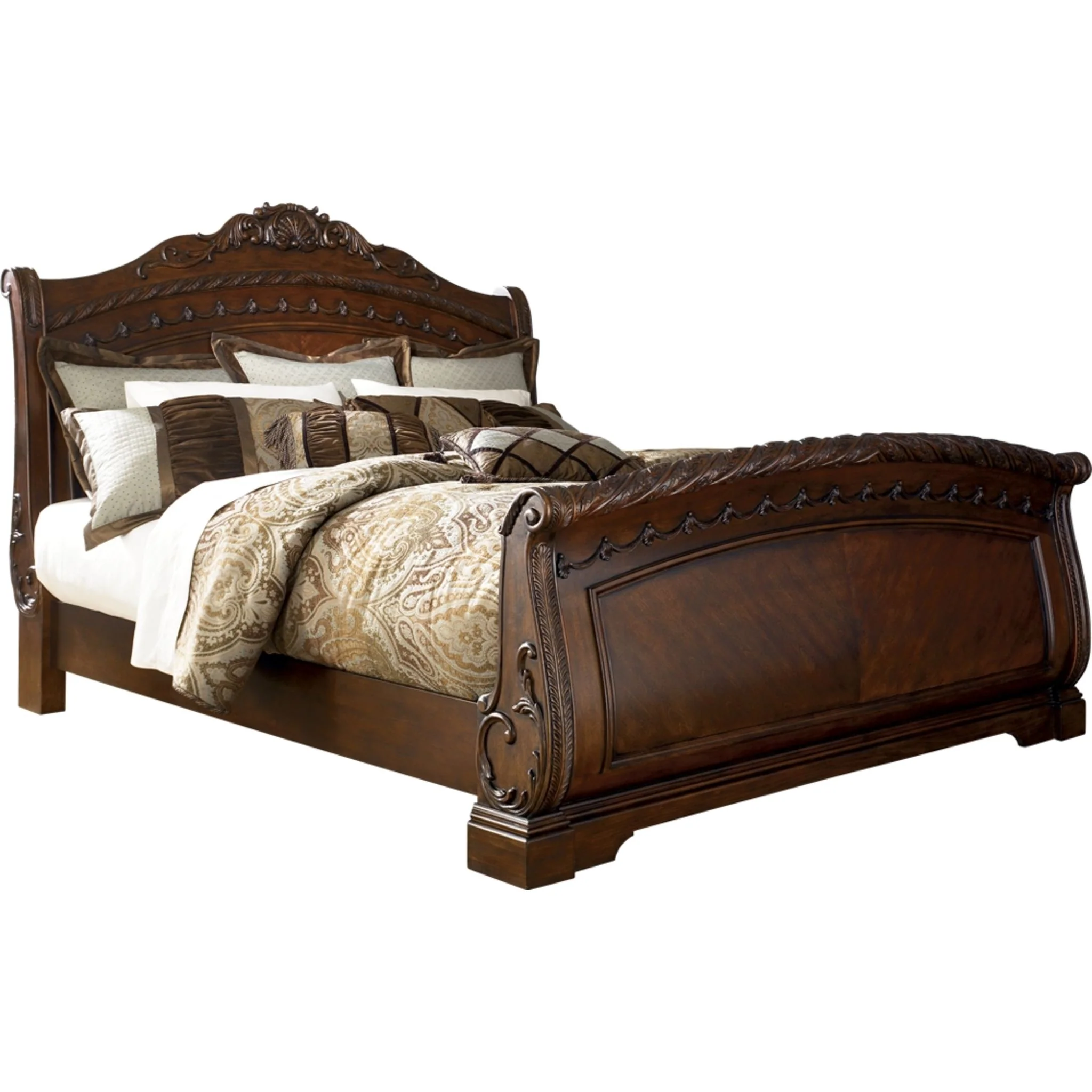 Ashley North Shore 3 Piece Sleigh Bed - Image 9