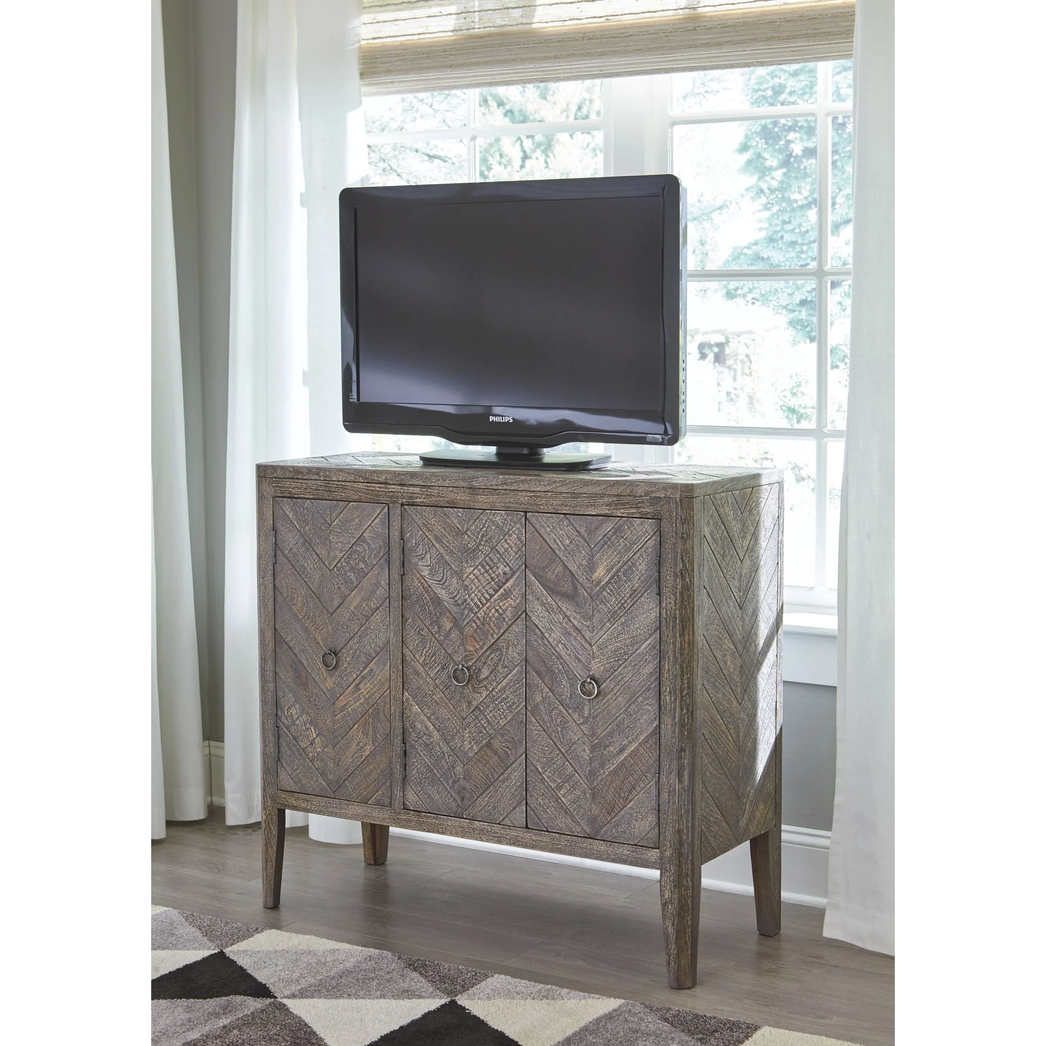 Boyerville Cabinet - Antique Gray - Image 7