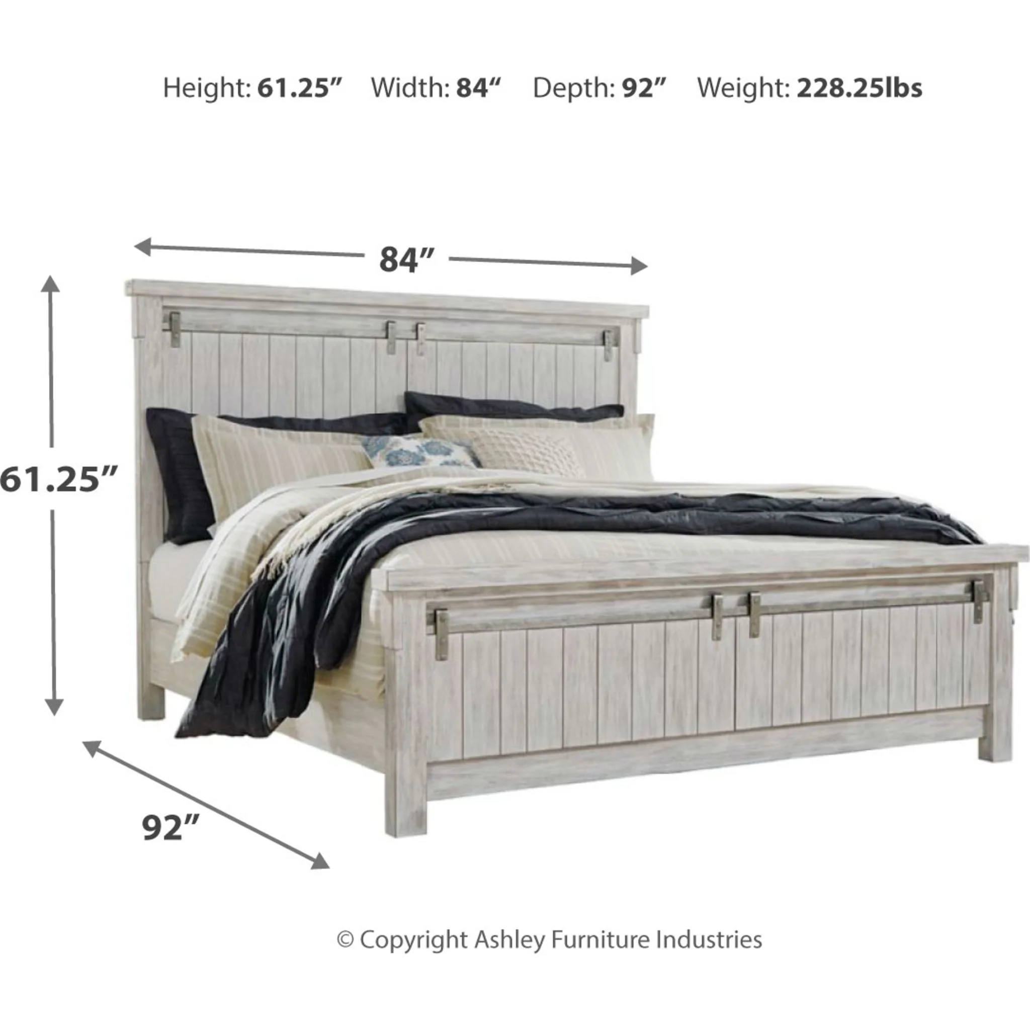 Brashland 5 Piece Bedroom Package - Image 5