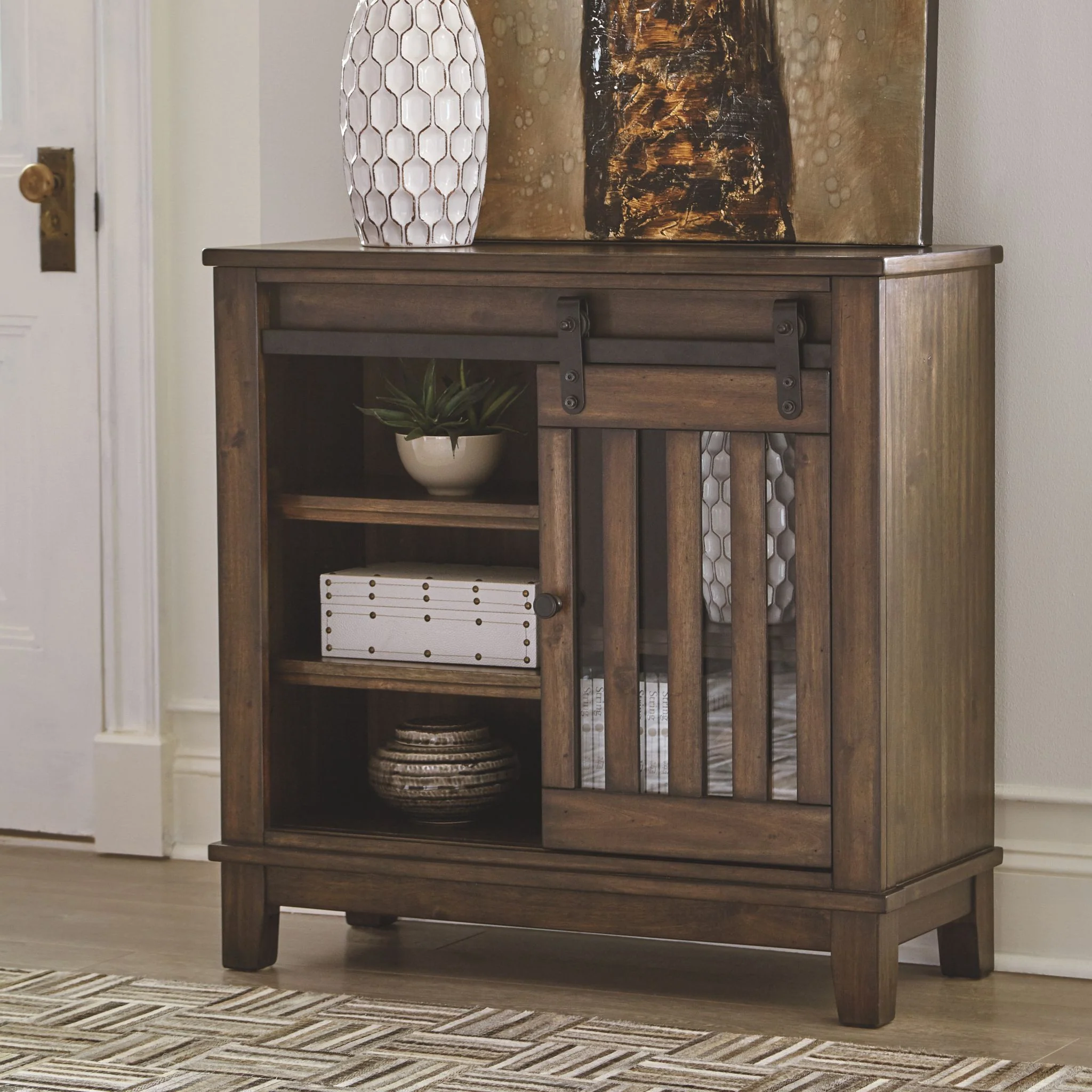 Brookport Cabinet - Brown - Image 7