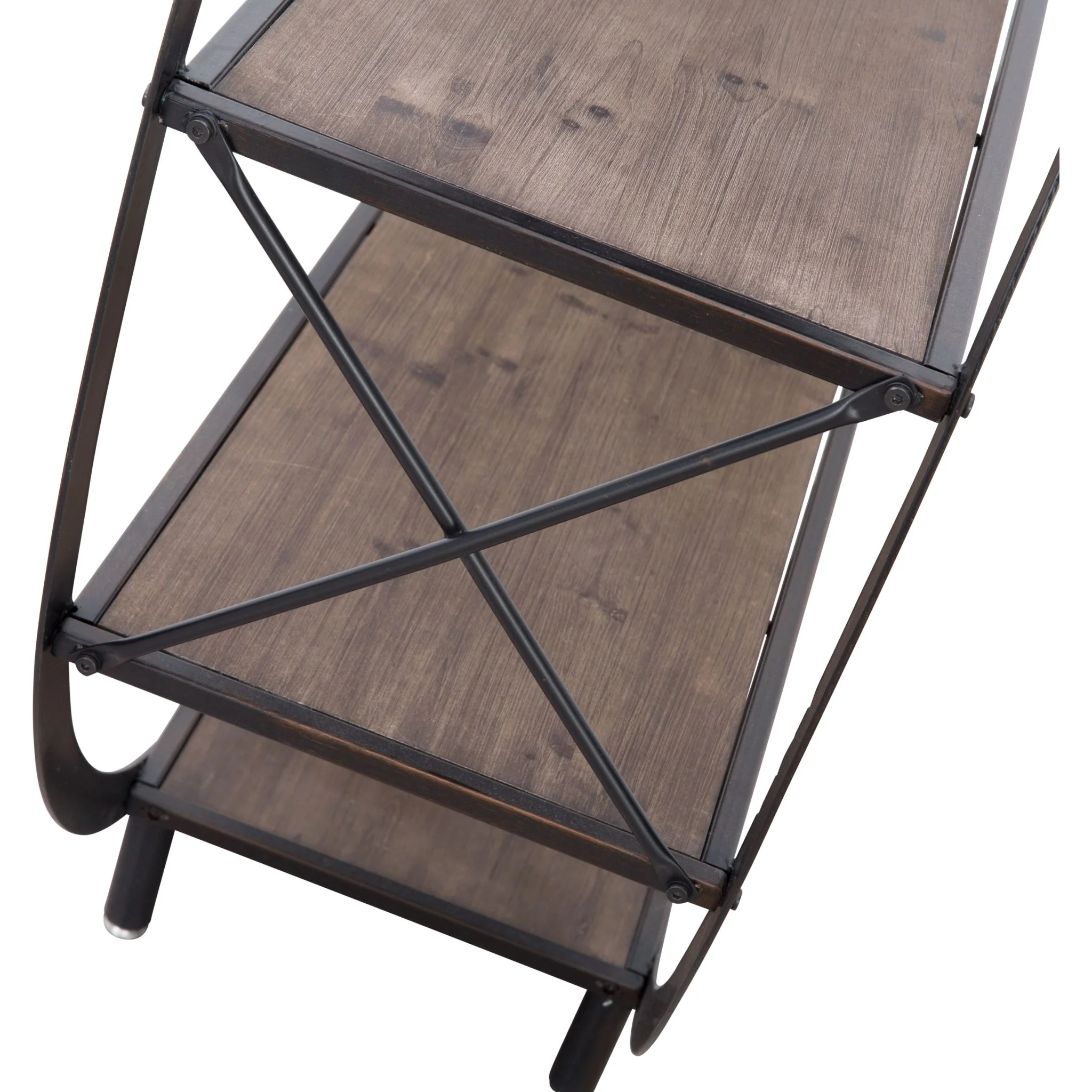 Circle Bookcase - Brown - Image 4