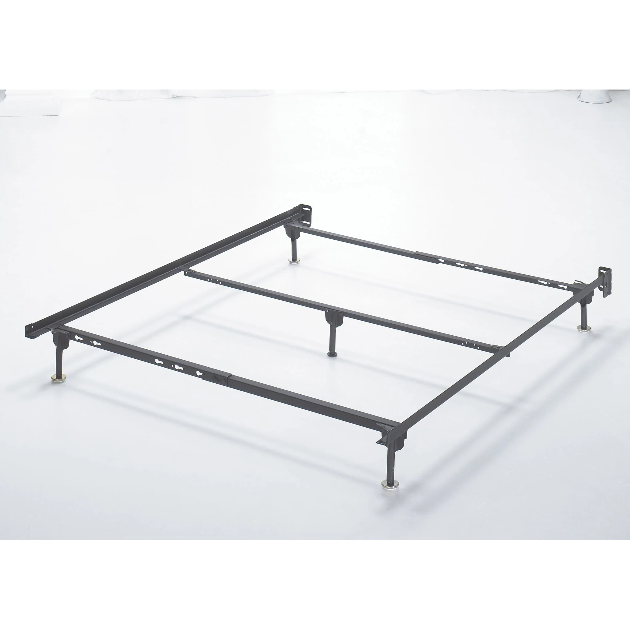 Bed Frames/Roll Slats Queen Bolt on Bed Frame - Metallic - Image 3