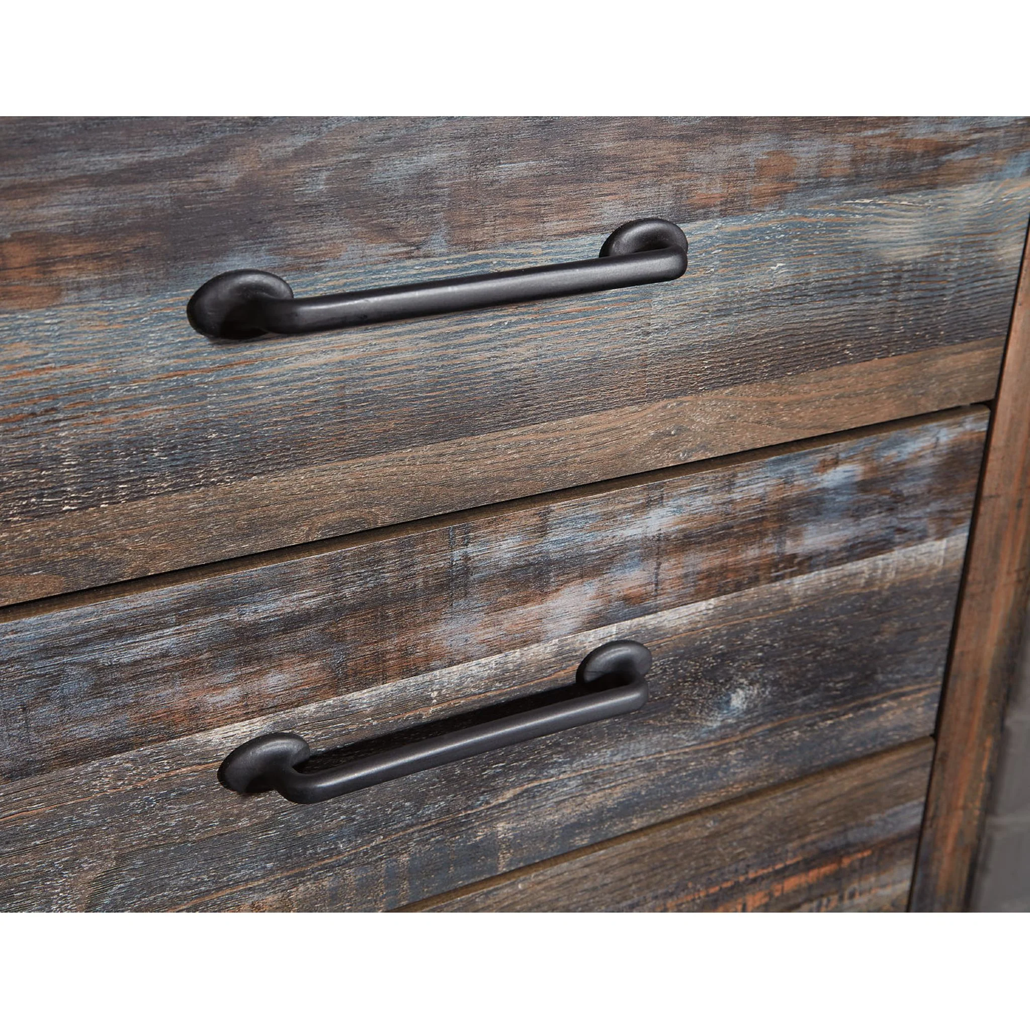 Drystan 5 Piece Queen Bookcase Bed with 4 Drawer Storage Bedroom - Multi - Image 17