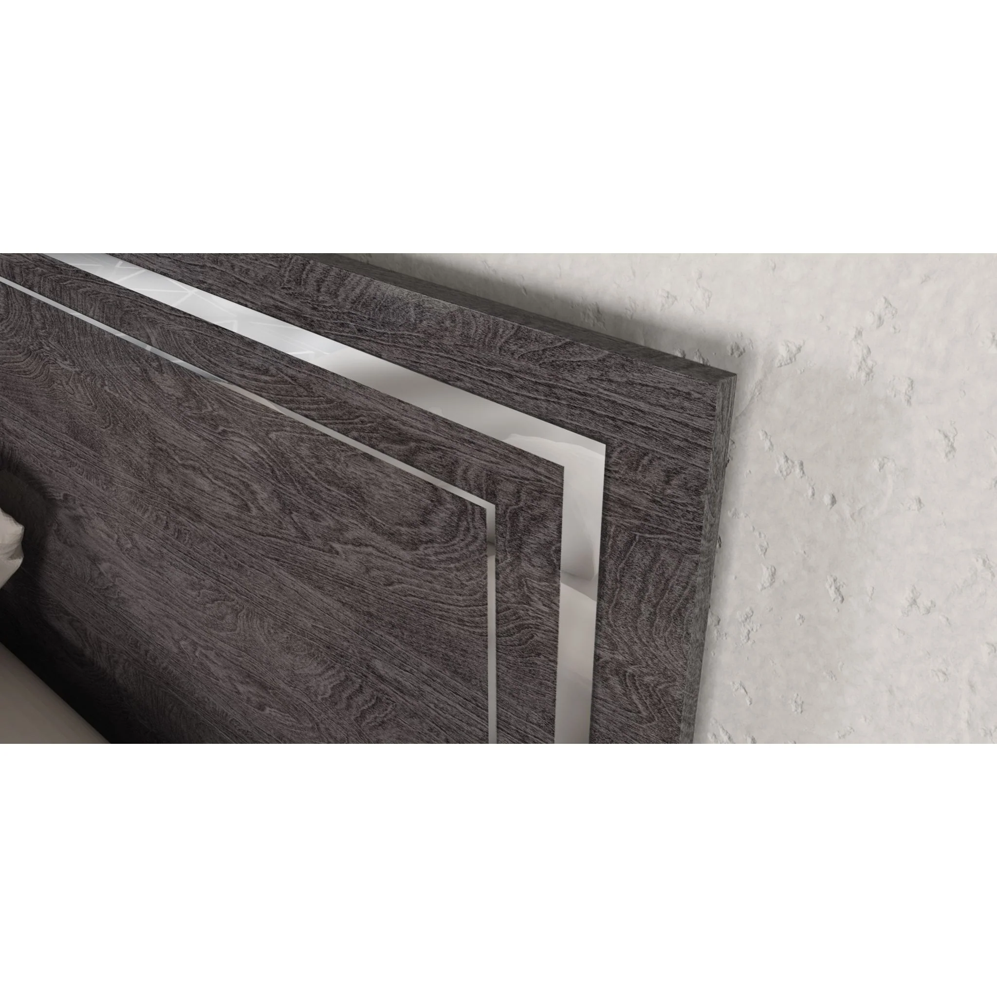 Florence Panel Bed - Grey - Image 4