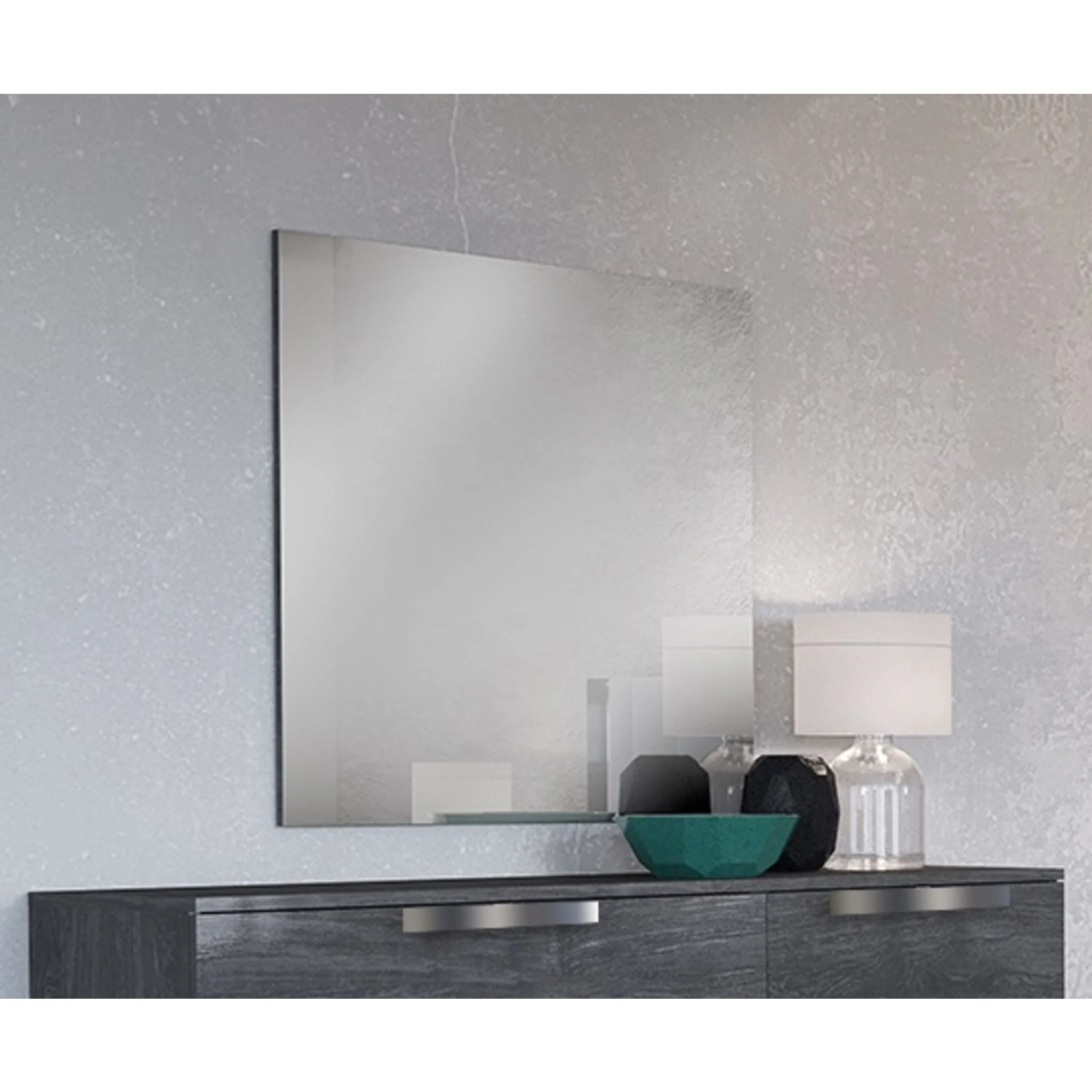 Florence 6 Piece Queen Panel Bedroom - Grey - Image 4