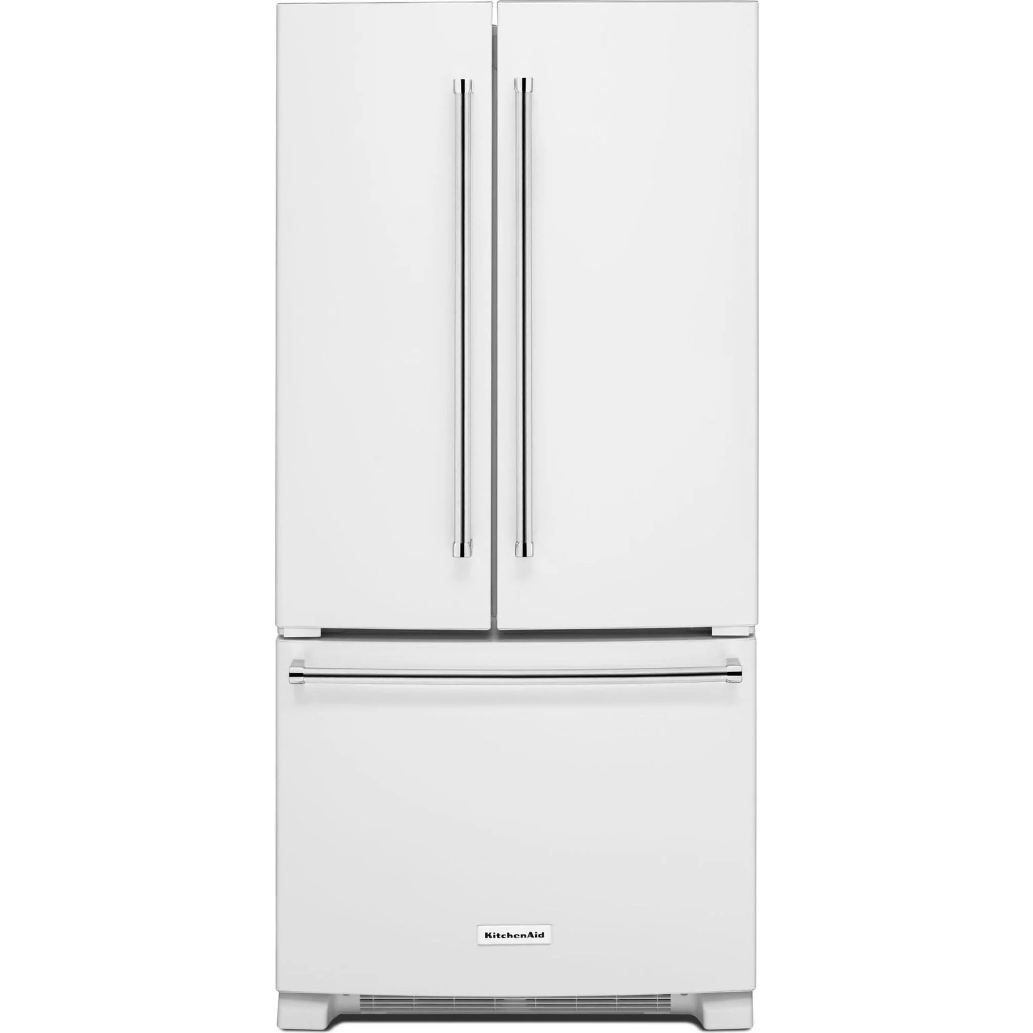 KitchenAid  22 cu. ft. 33" Width Standard Depth French Door Refrigerator with Interior Dispense (KRFF302EWH) - Image 7