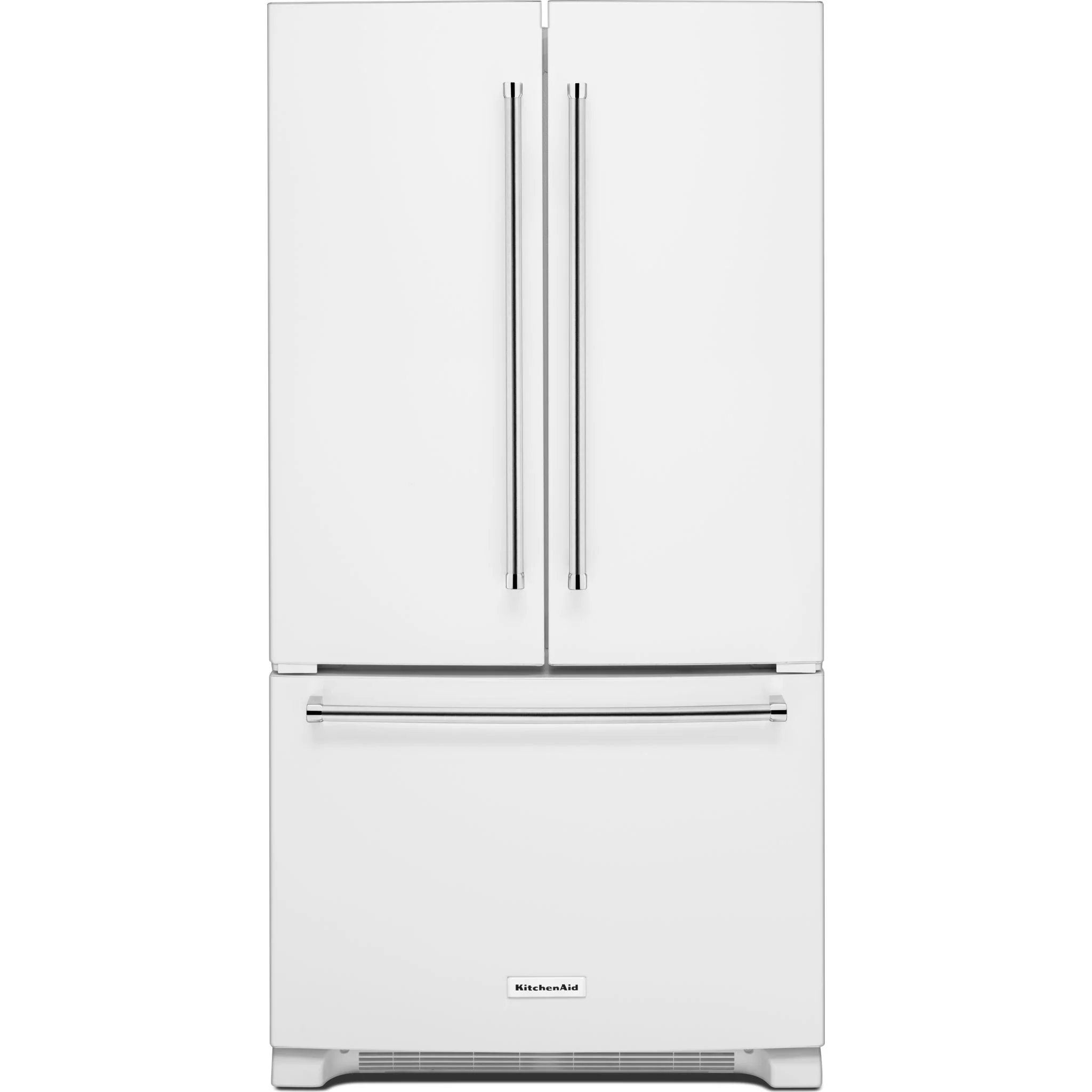 KitchenAid  25 cu. ft. 36-Width Standard Depth French Door Refrigerator with Interior Dispense (KRFF305EWH) - Image 6