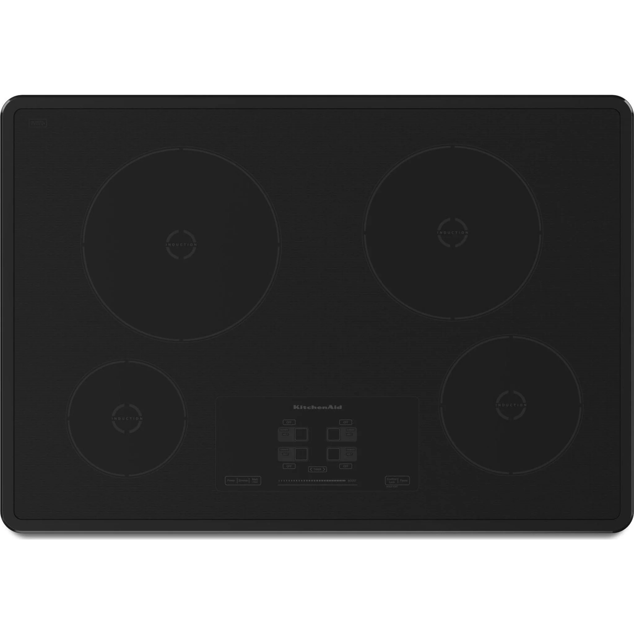 KitchenAid  30" 4-Element Induction Cooktop, Architect Series II (KICU500XBL) - Image 3