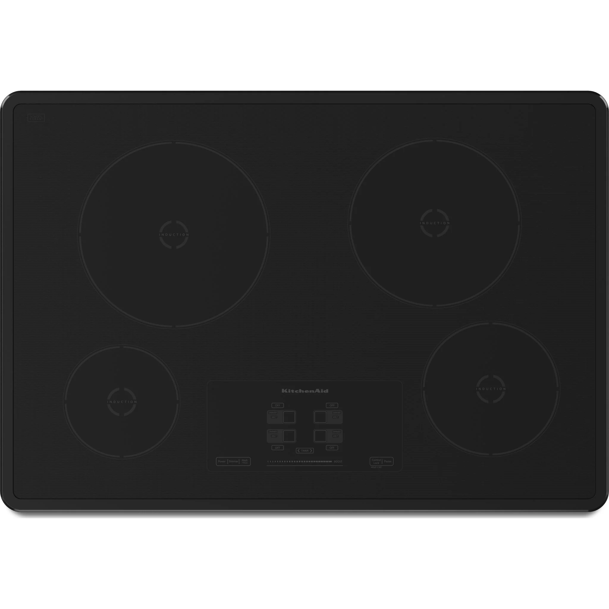 KitchenAid  30" 4-Element Induction Cooktop, Architect Series II (KICU500XBL) - Image 4