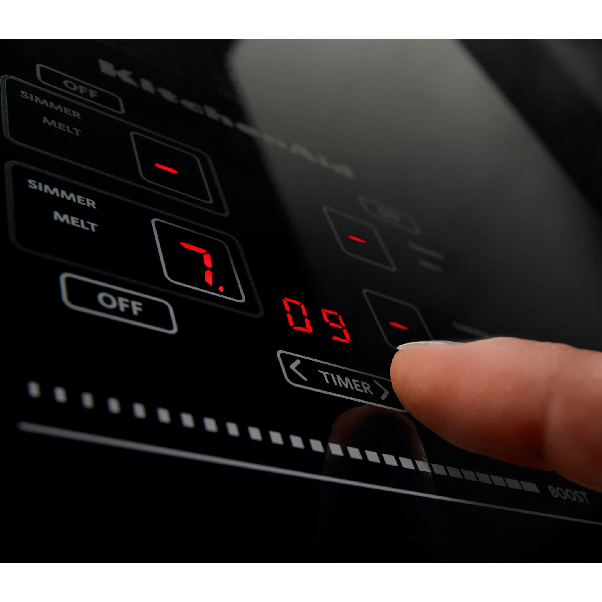 KitchenAid  36" Induction Cooktop with 5 Elements, Touch-Activated Controls and Power Slider (KICU569XSS) - Image 11