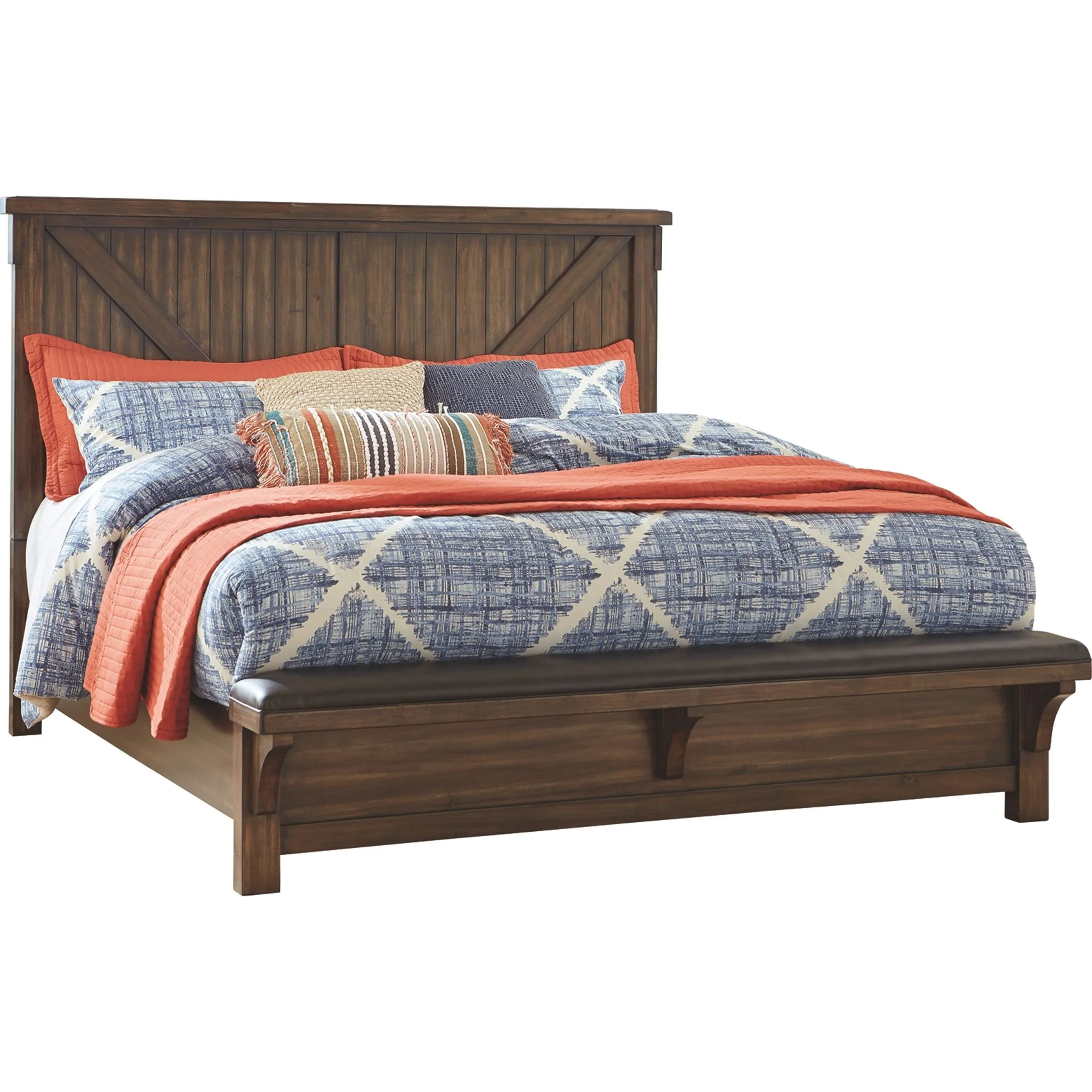 Lakeleigh 5 Piece Bedroom Package - Brown - Image 5