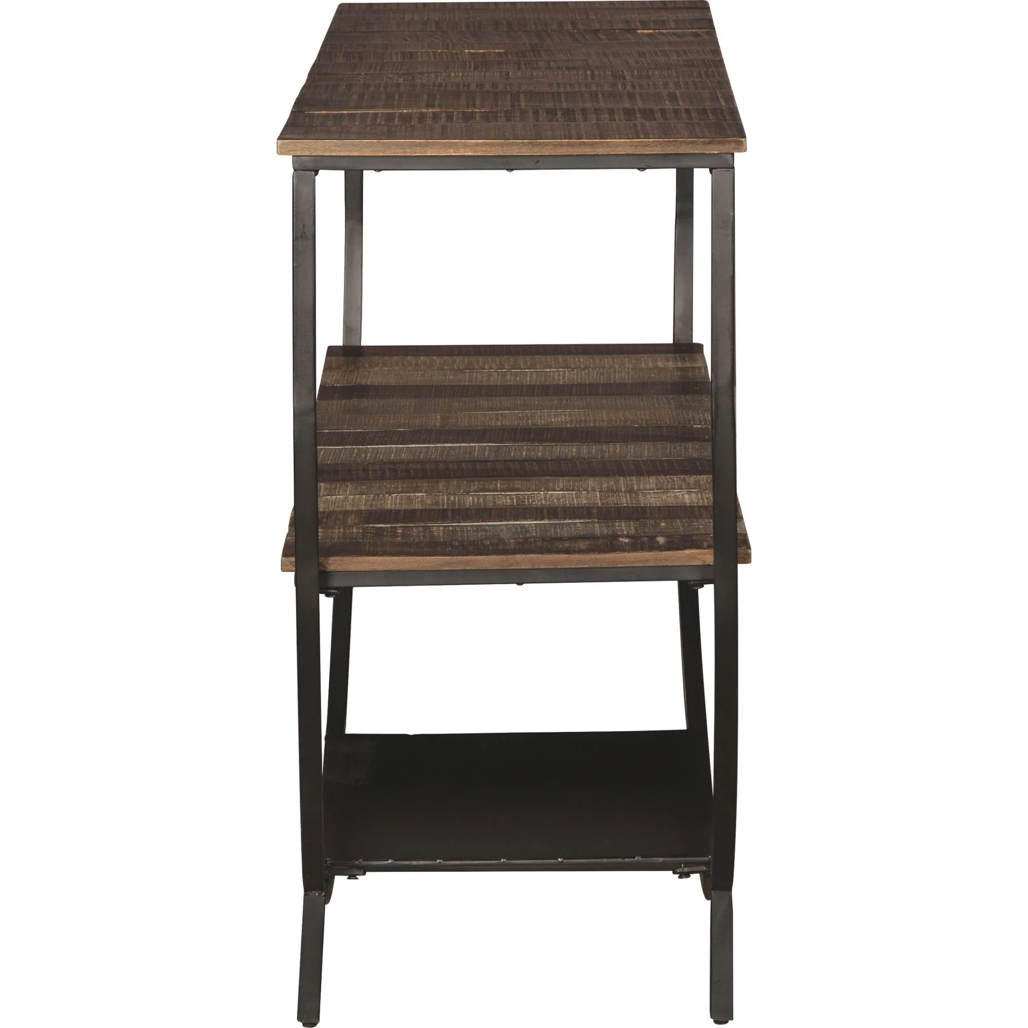 Lamoney Accent Table - Gray/White/Brown - Image 5