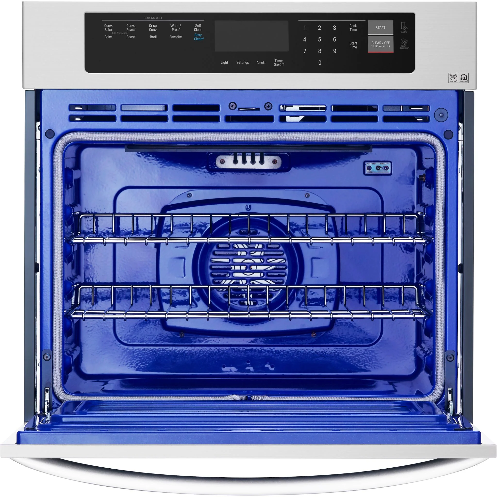 LG 30" Convection Wall Oven (LWS3063ST) - Stainless Steel - Image 3