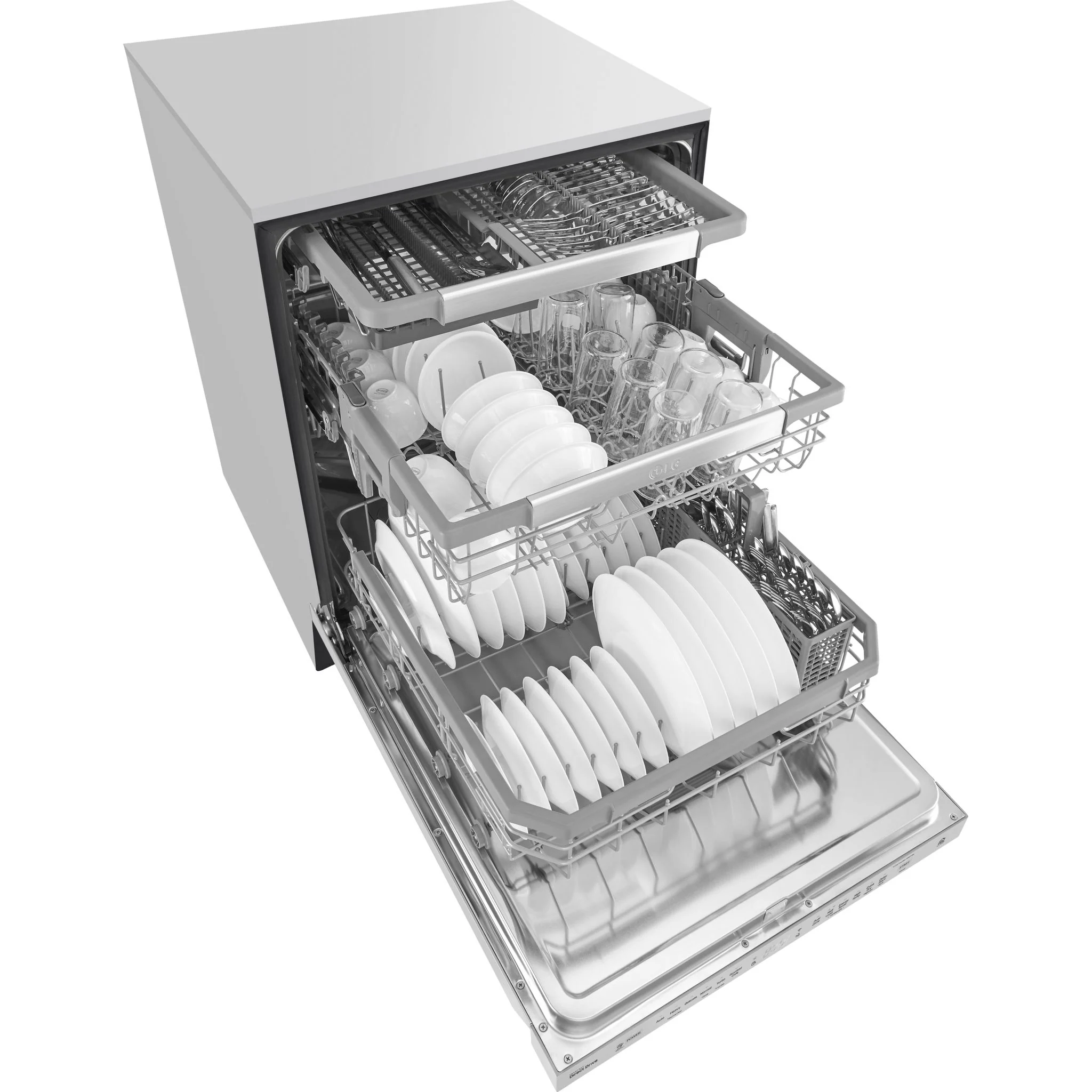 LG Dishwasher Stainless Steel Tub (LDP6797ST) - Stainless Steel - Image 5
