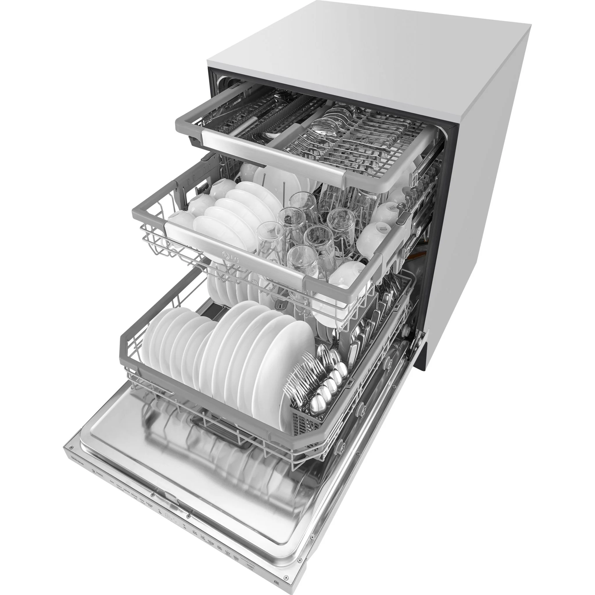 LG Dishwasher Stainless Steel Tub (LDP6797ST) - Stainless Steel - Image 7