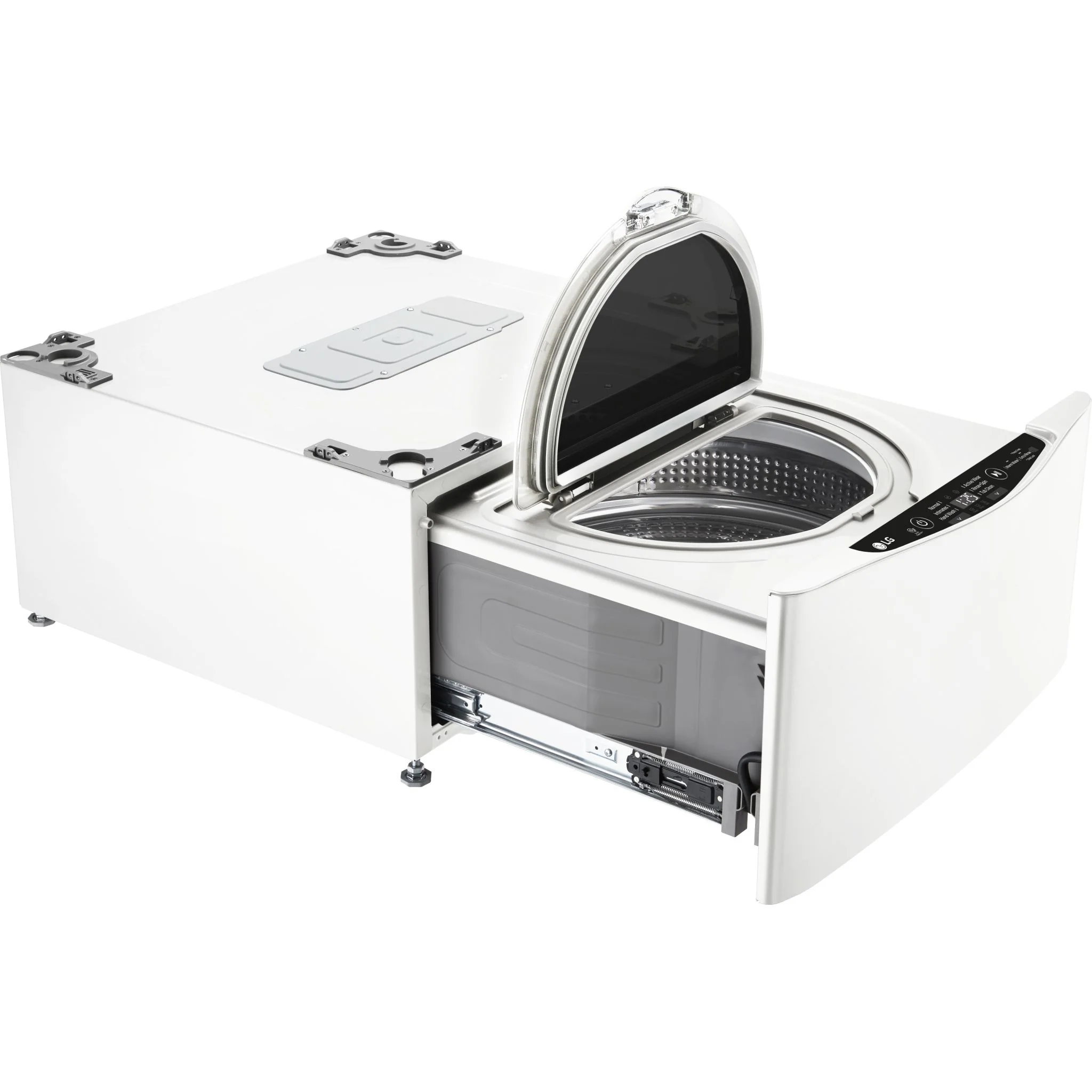 LG Pedestal Washer (WD100CW) - White - Image 3