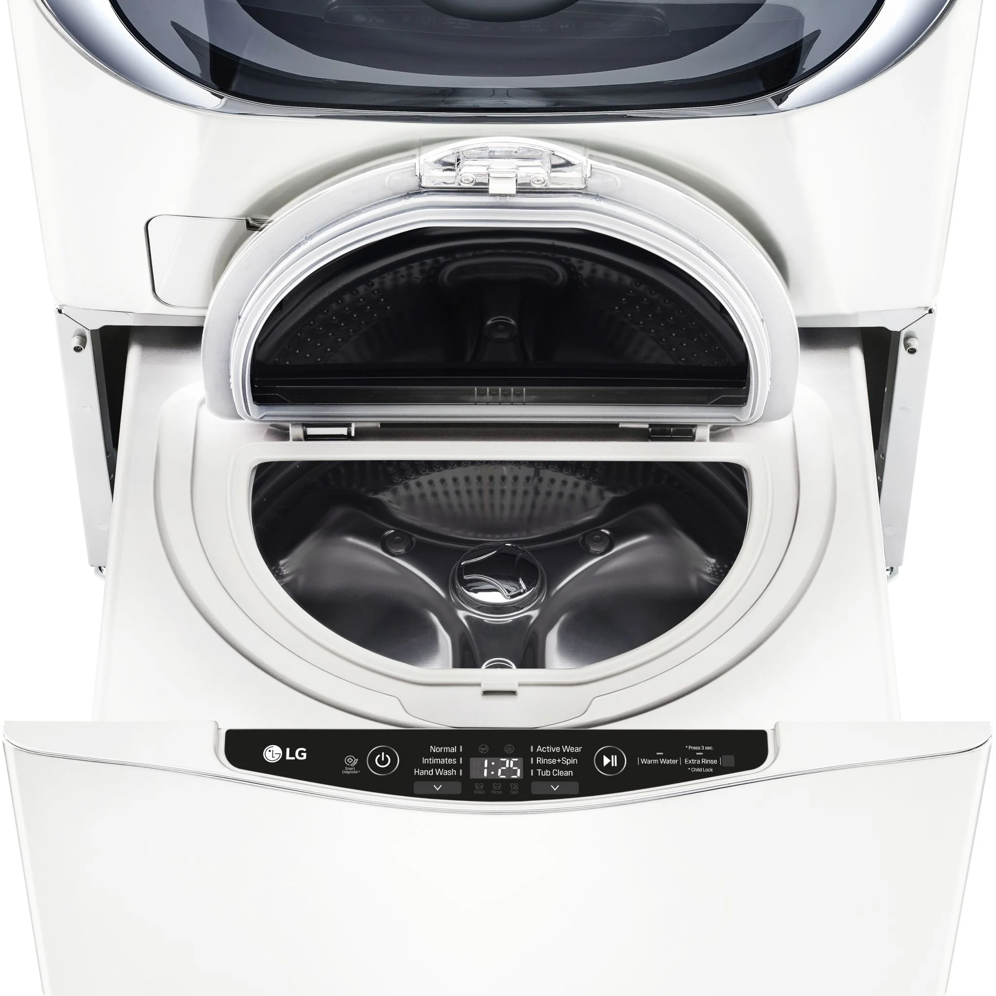 LG Pedestal Washer (WD100CW) - White - Image 7
