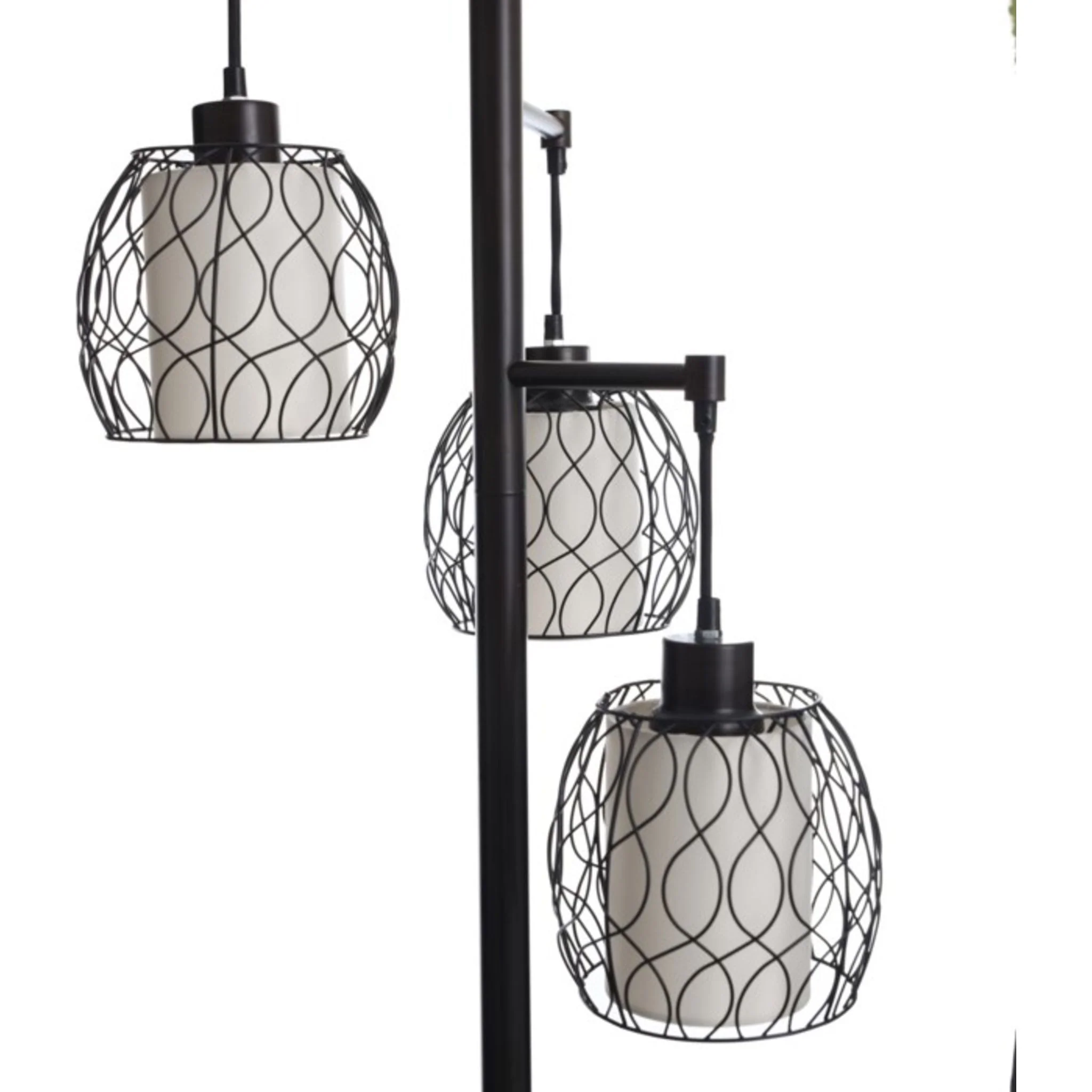 Mid-Modern Floor Lamp - Bronze 72.00" - Image 3