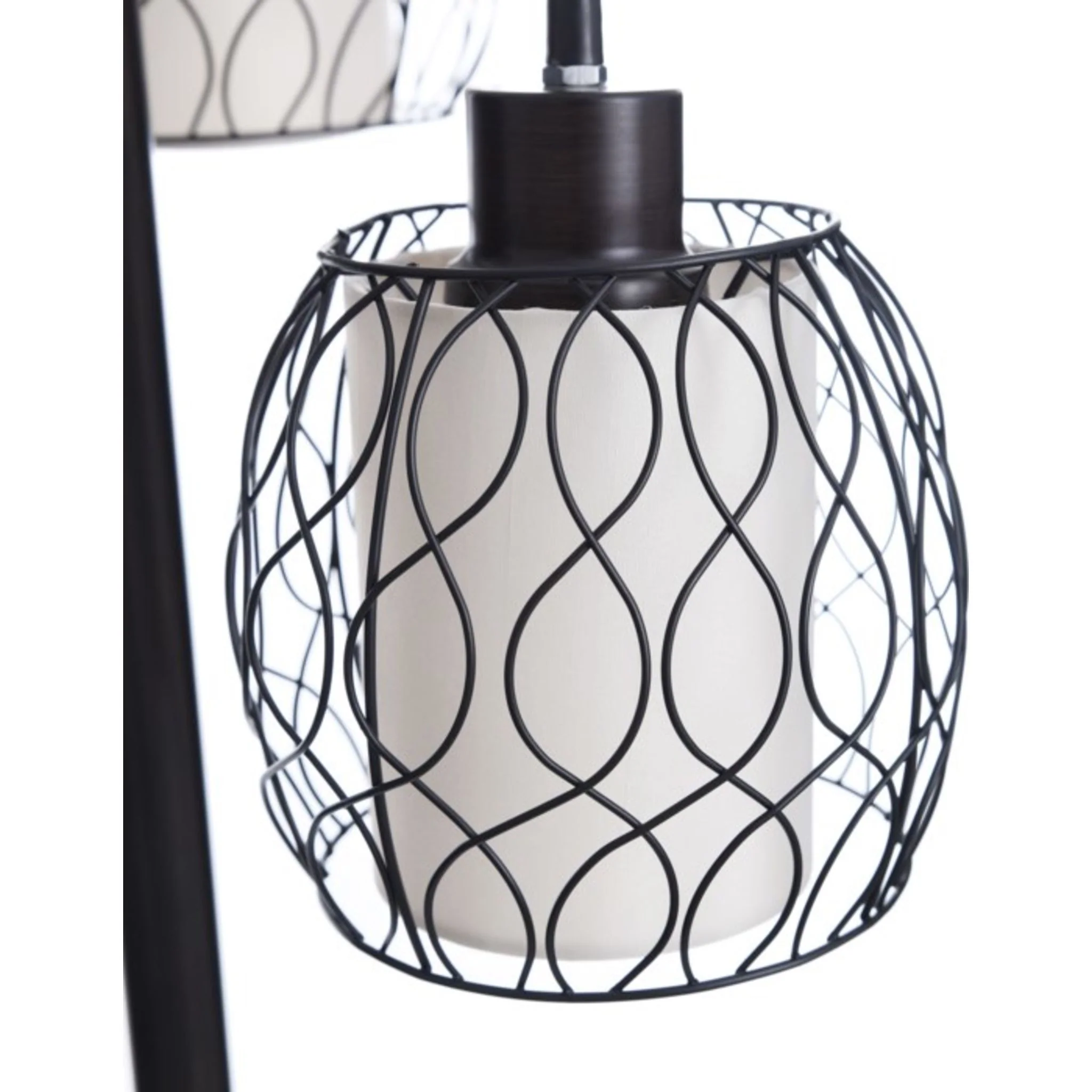 Mid-Modern Floor Lamp - Bronze 72.00" - Image 4