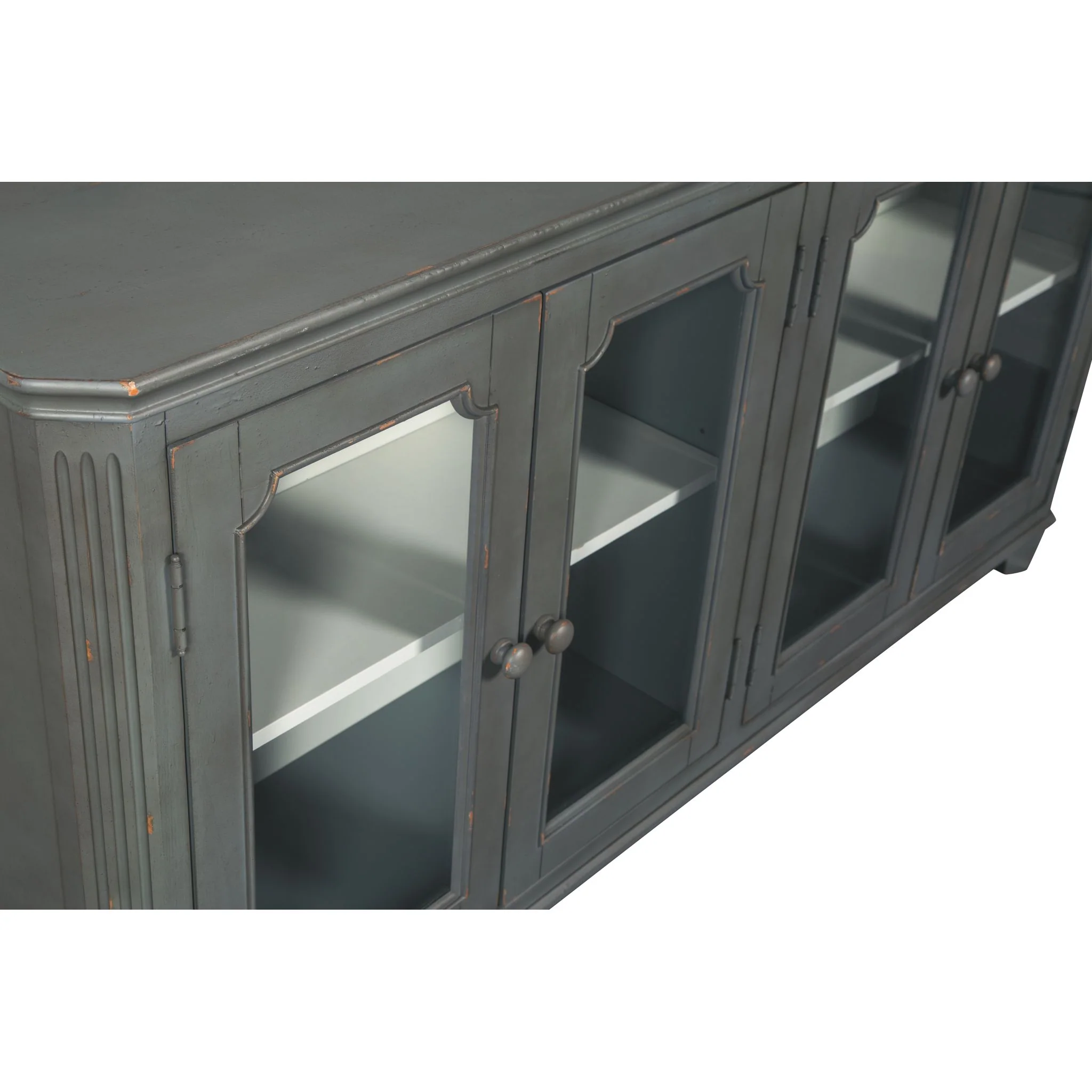 Mirimyn Antiq Large Accent Table - Grey - Image 5