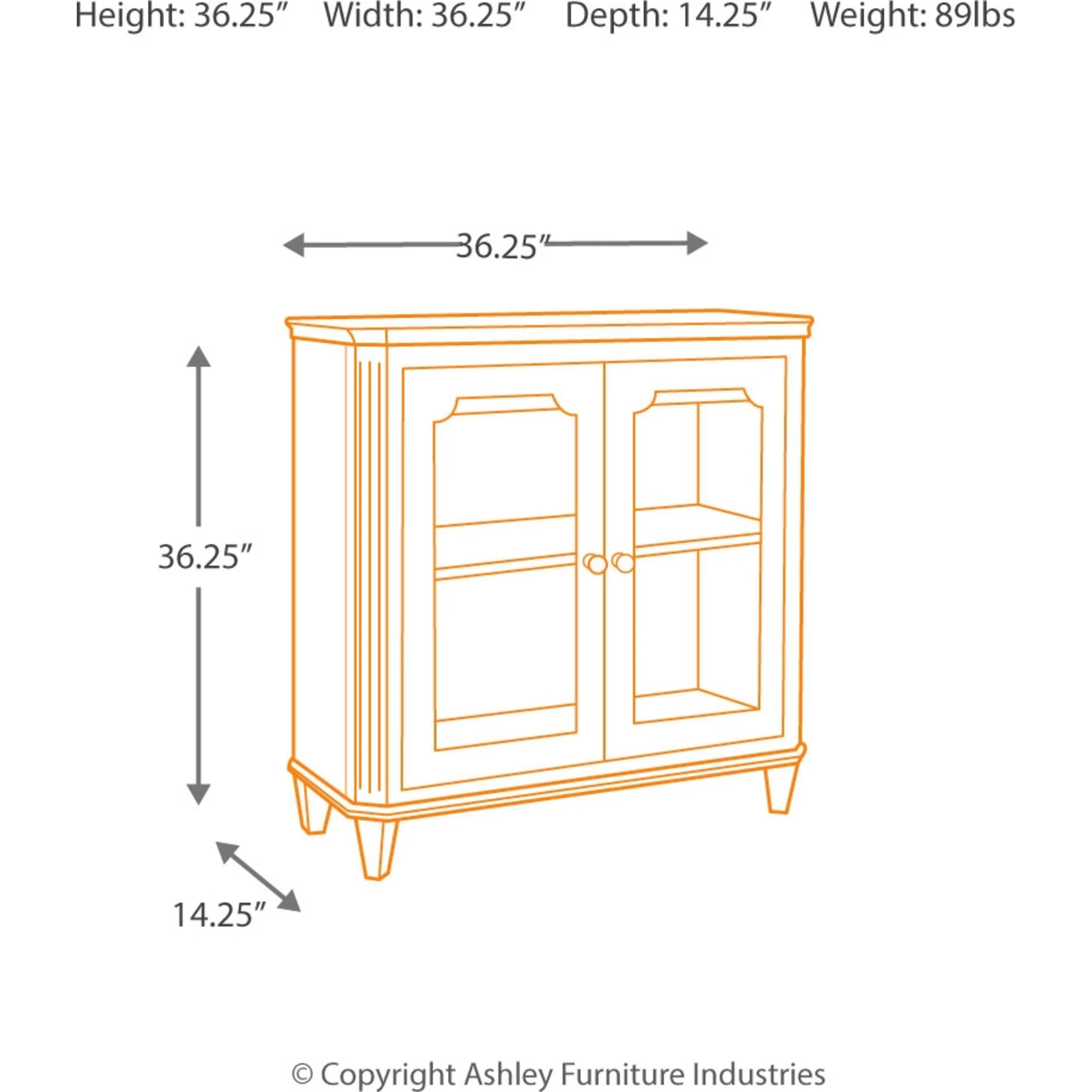 Mirimyn Antiq Small Accent Table - Teal - Image 11