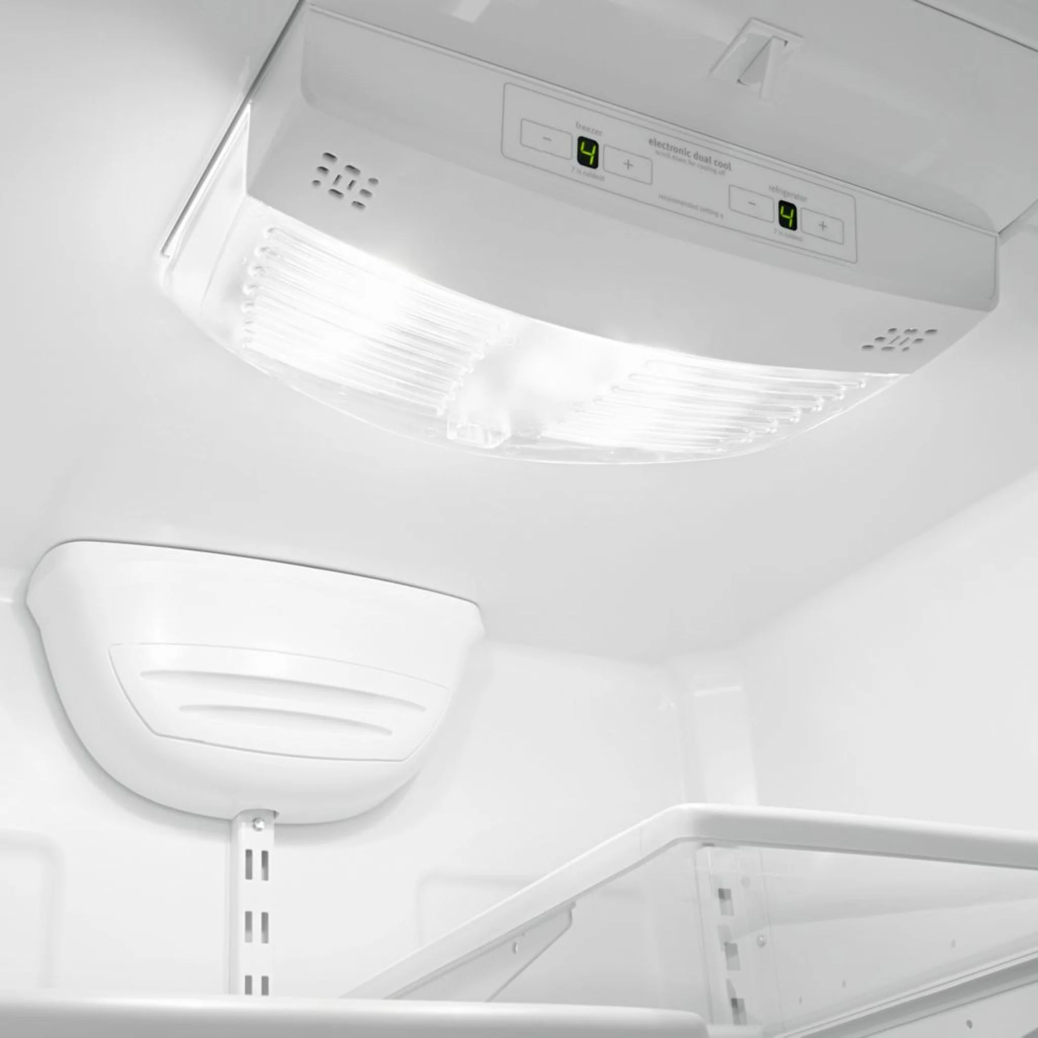 Whirlpool 19 cu. ft. Bottom-Freezer Refrigerator with Freezer Drawer - White (WRB329DFBW) - Image 10