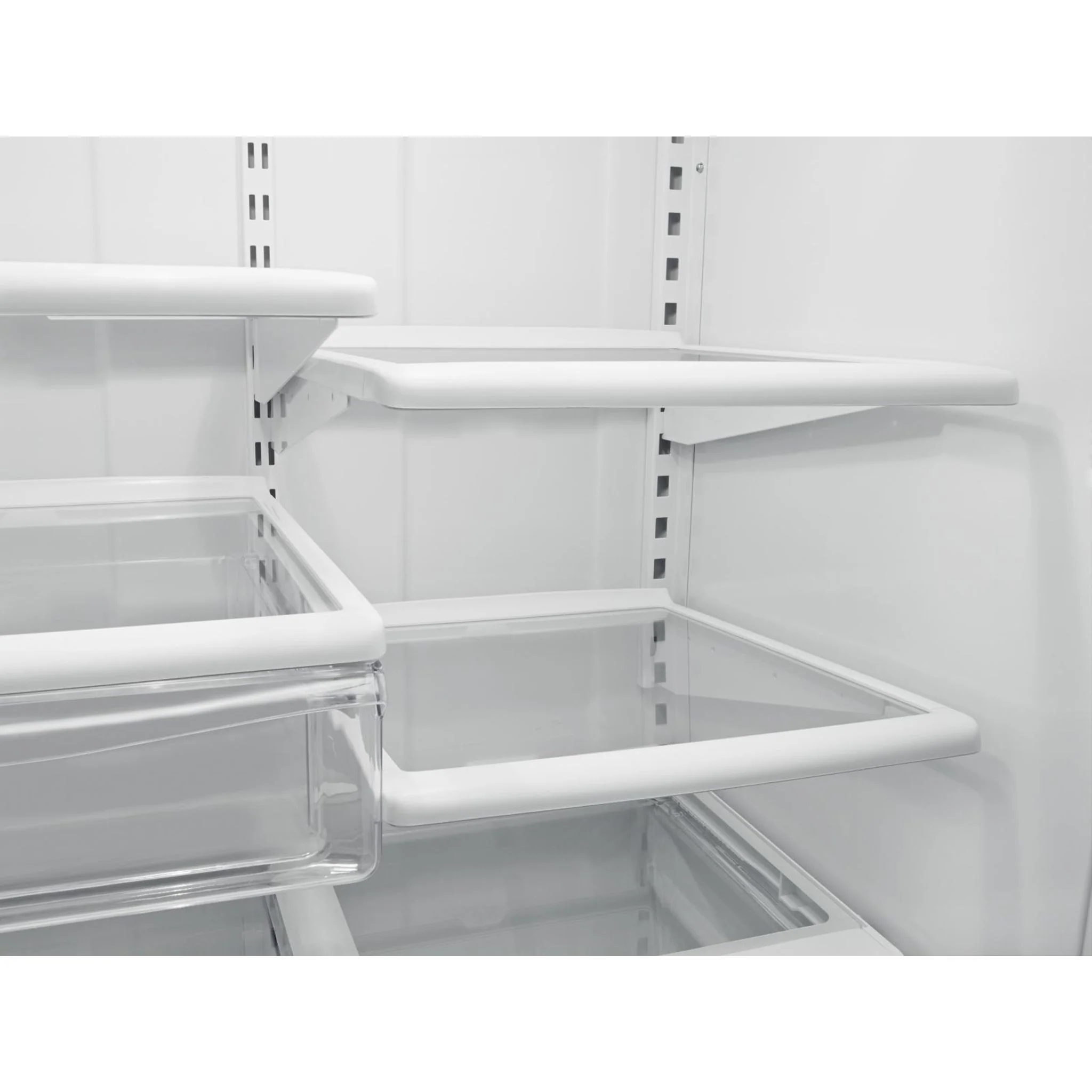 Whirlpool 19 cu. ft. Bottom-Freezer Refrigerator with Freezer Drawer - White (WRB329DFBW) - Image 14