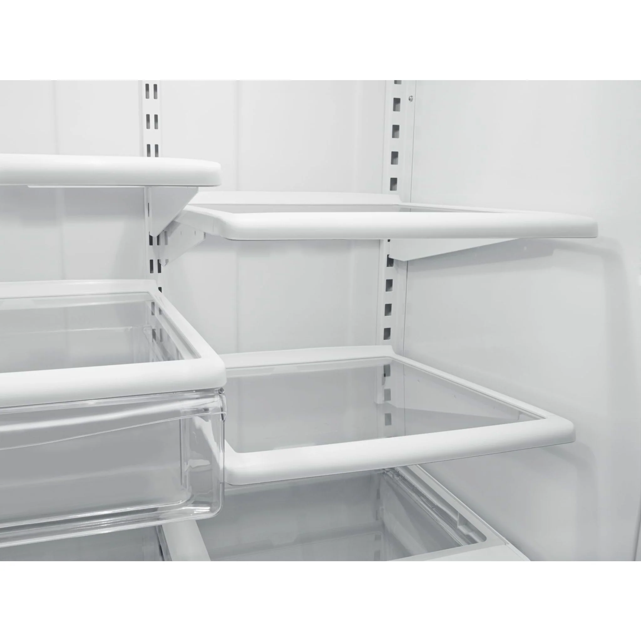 Whirlpool 19 cu. ft. Bottom-Freezer Refrigerator with Freezer Drawer - White (WRB329DFBW) - Image 8