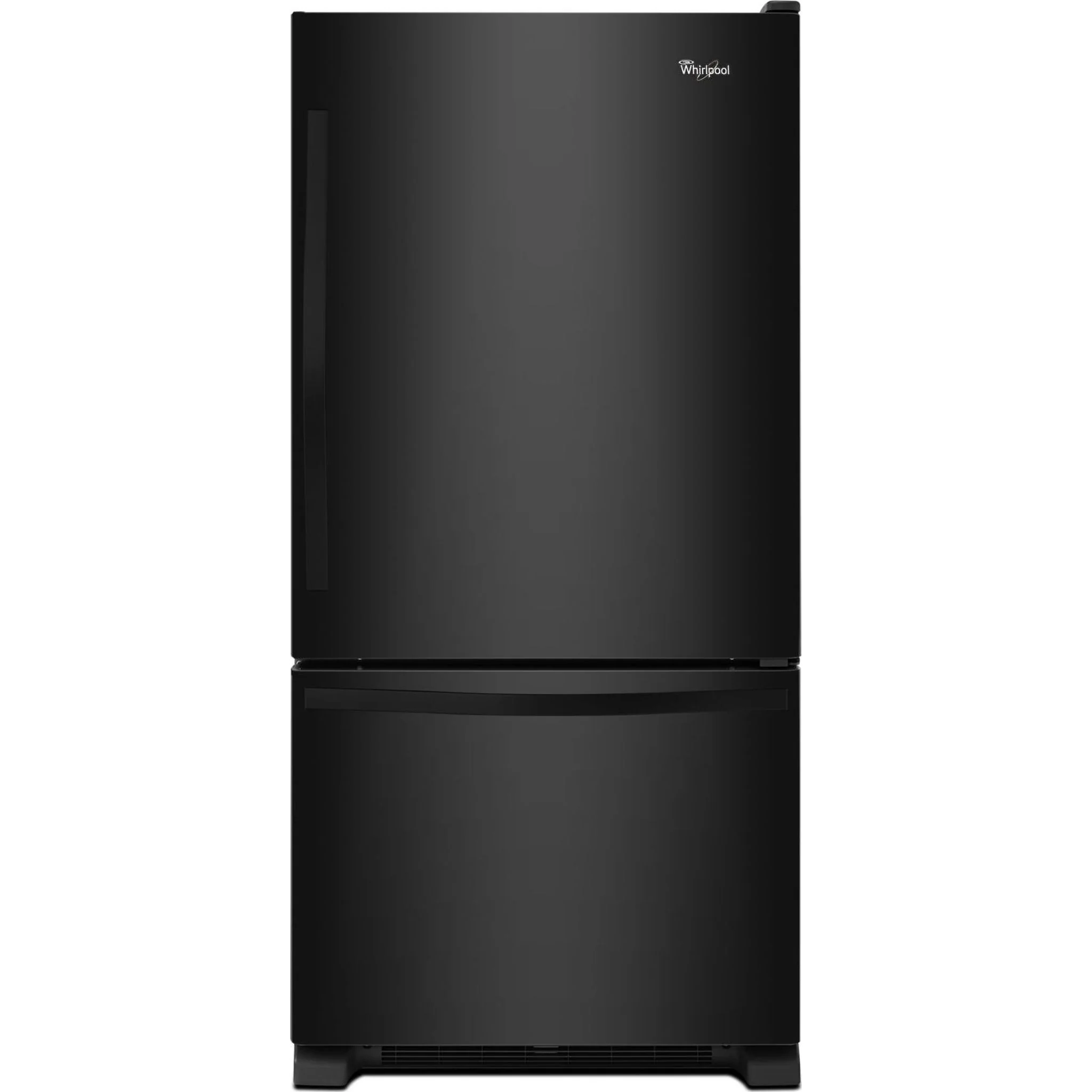Whirlpool 22 cu. ft. Bottom-Freezer Refrigerator with Freezer Drawer -Black-on-Black (WRB322DMBB) - Image 10