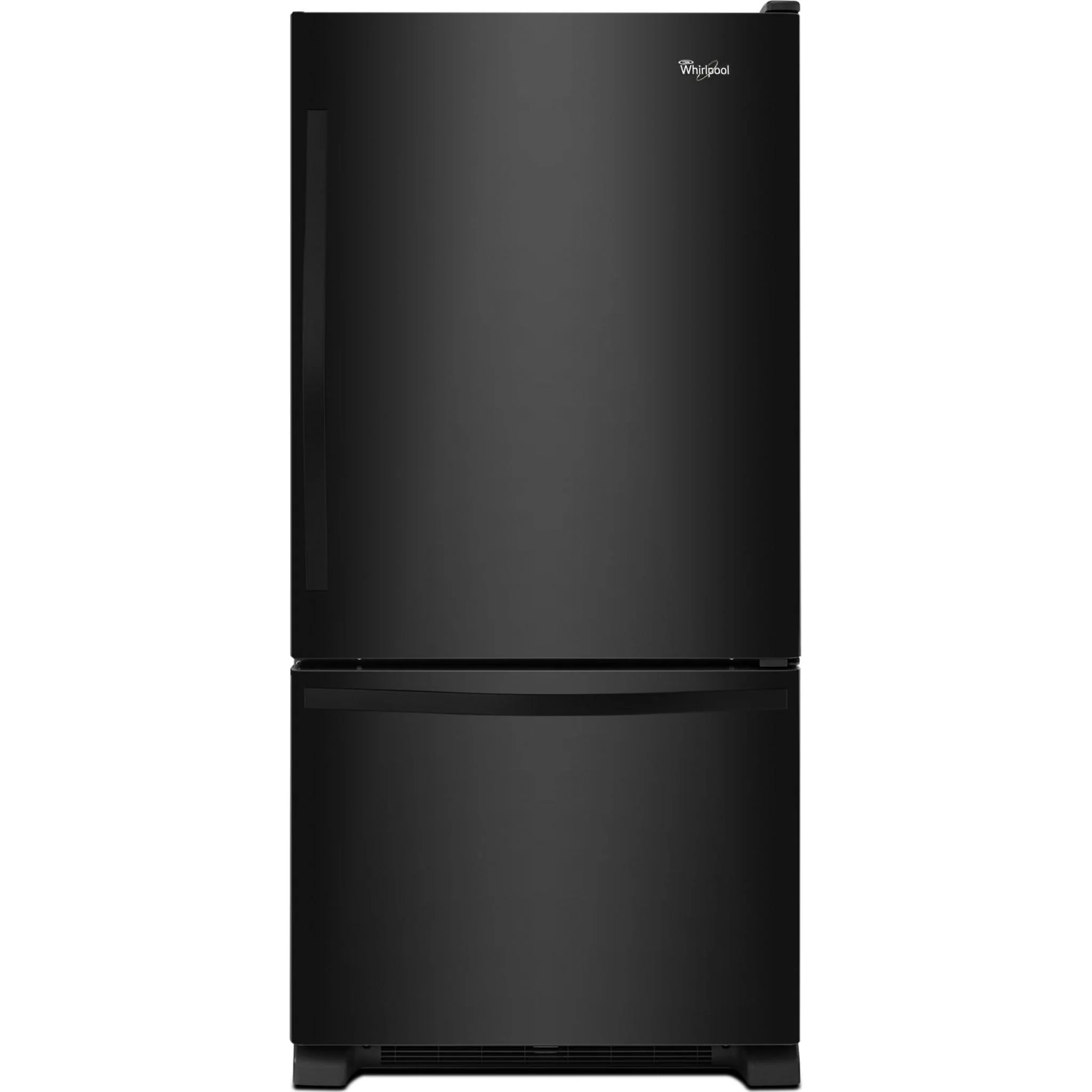 Whirlpool 22 cu. ft. Bottom-Freezer Refrigerator with Freezer Drawer -Black-on-Black (WRB322DMBB) - Image 19