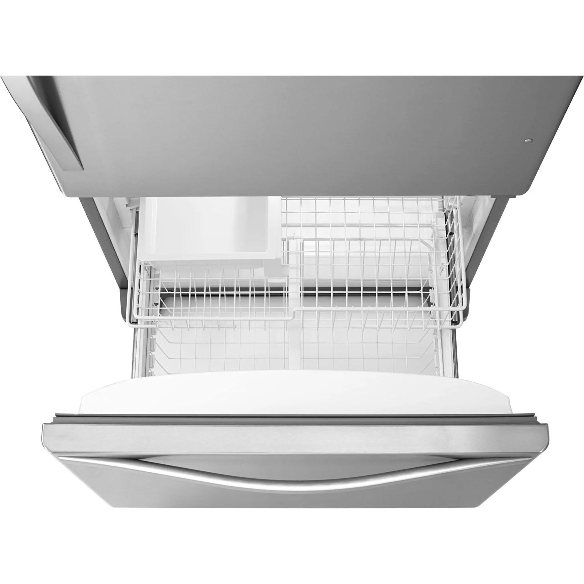 Whirlpool 22 cu. ft. Bottom-Freezer Refrigerator with Freezer Drawer -Stainless Steel (WRB322DMBM) - Image 13