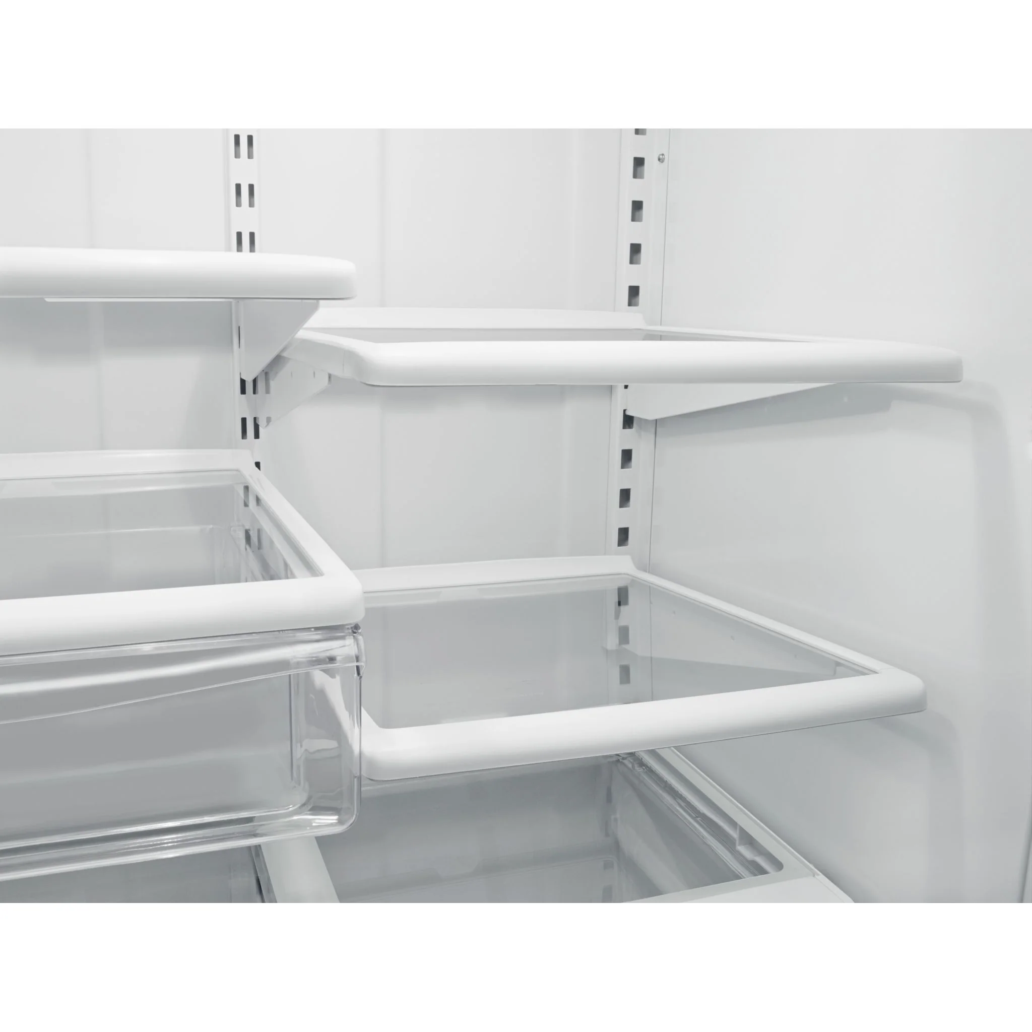 Whirlpool 22 cu. ft. Bottom-Freezer Refrigerator with Freezer Drawer -White-on-White (WRB322DMBW) - Image 11