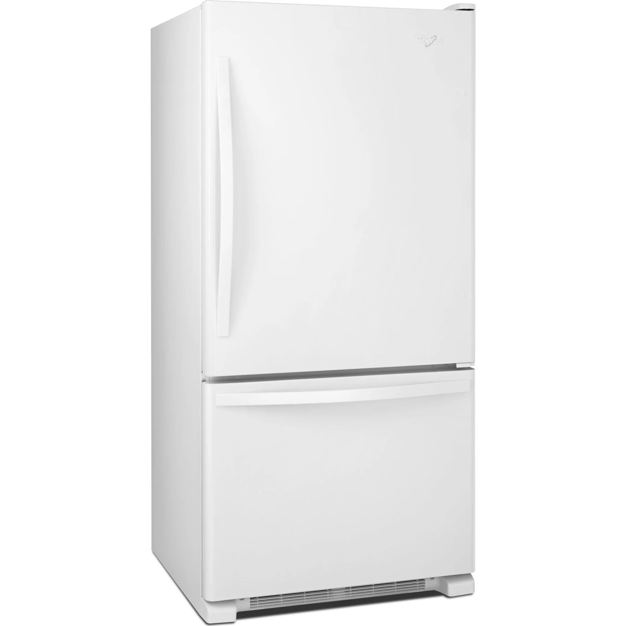 Whirlpool 22 cu. ft. Bottom-Freezer Refrigerator with Freezer Drawer -White-on-White (WRB322DMBW) - Image 24